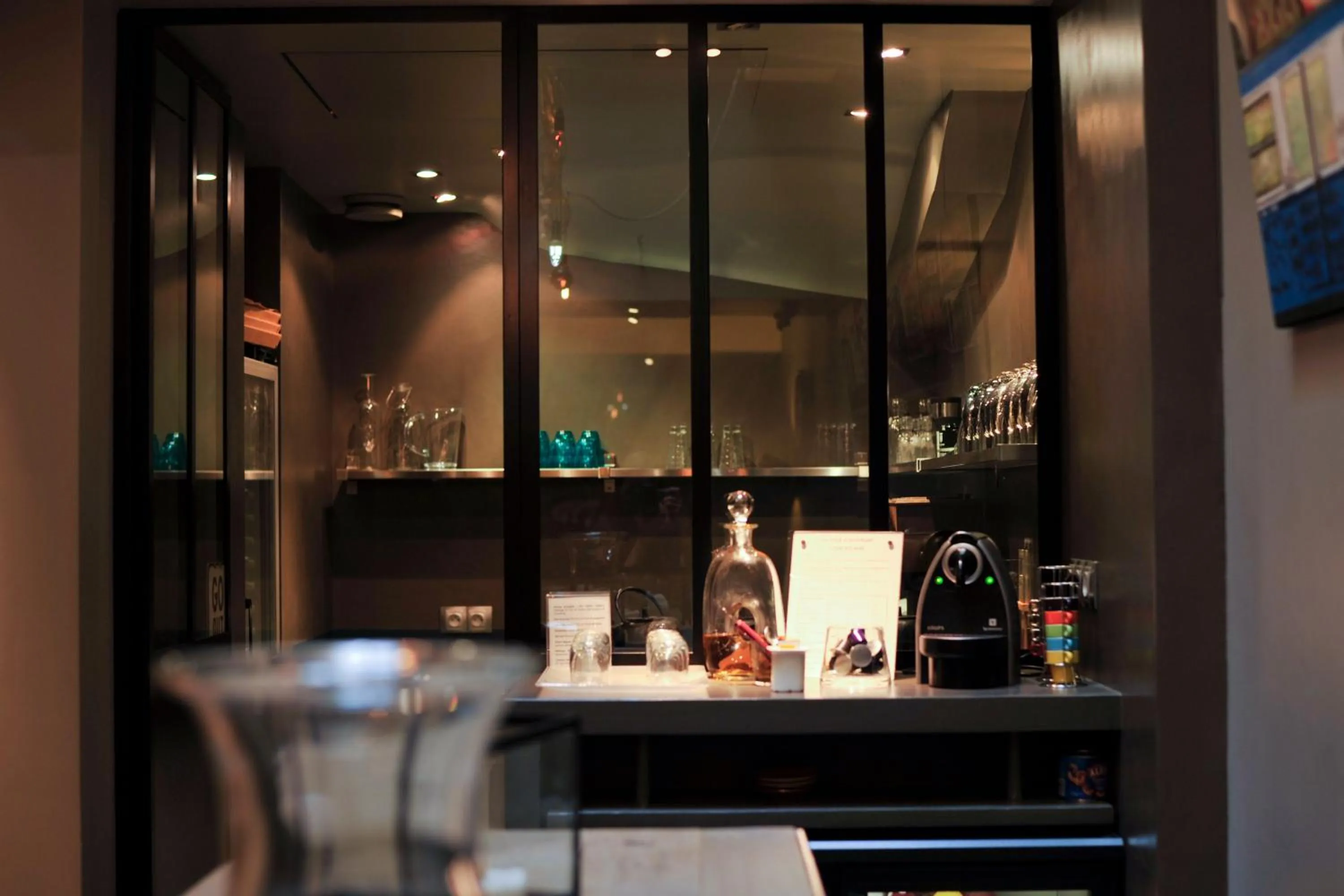 Decorative detail in ZE Hotel