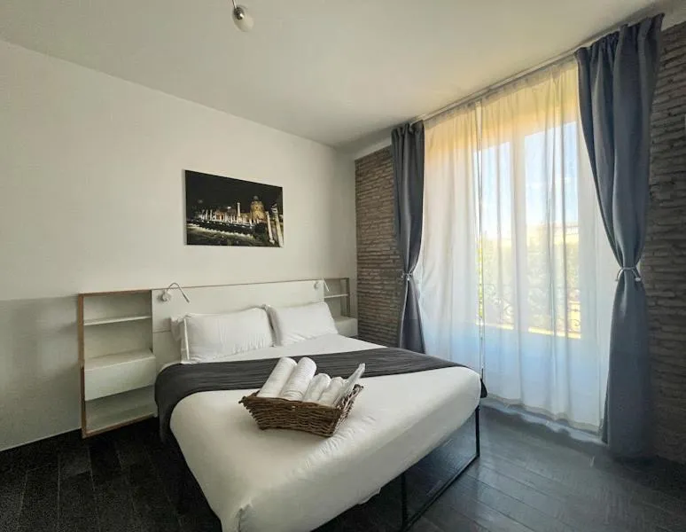 Bedroom, Bed in Arch Rome Suites