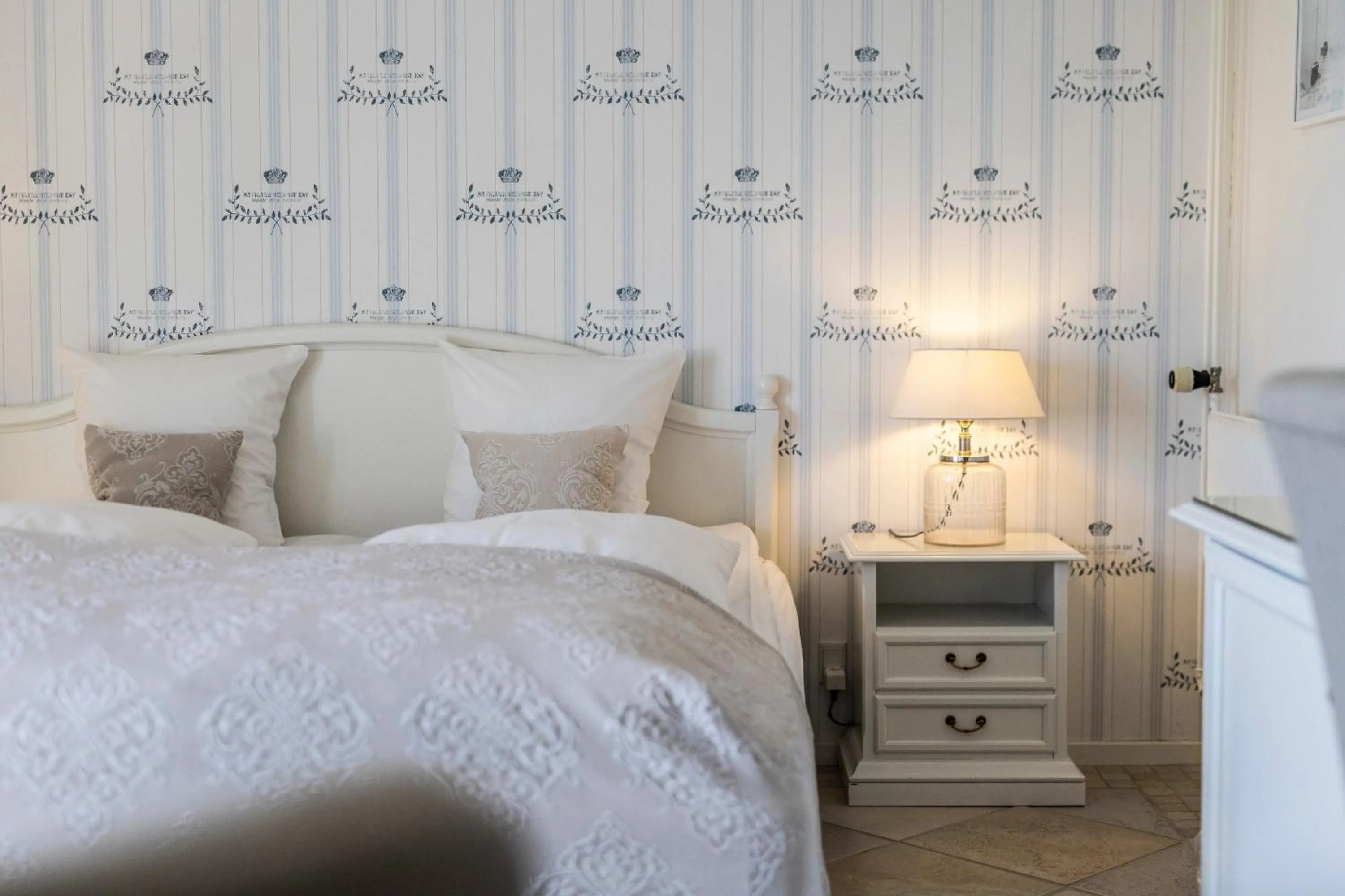 Bed in Fakkelgaarden Hotel & Restaurant