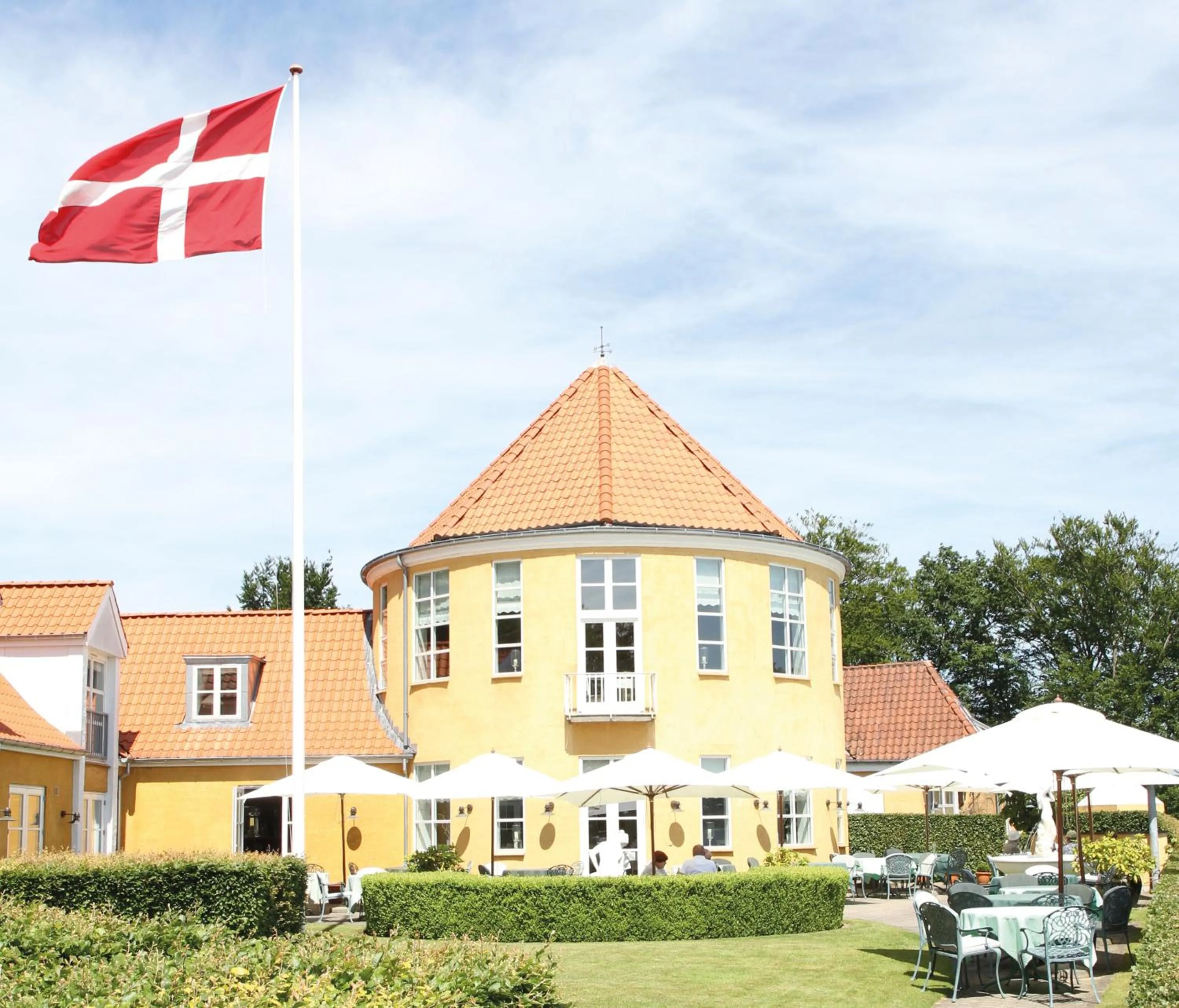 Property building in Fakkelgaarden Hotel & Restaurant