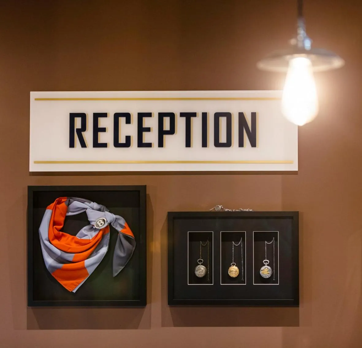 Lobby or reception in Hotel Leo Station, Villa et Annexes