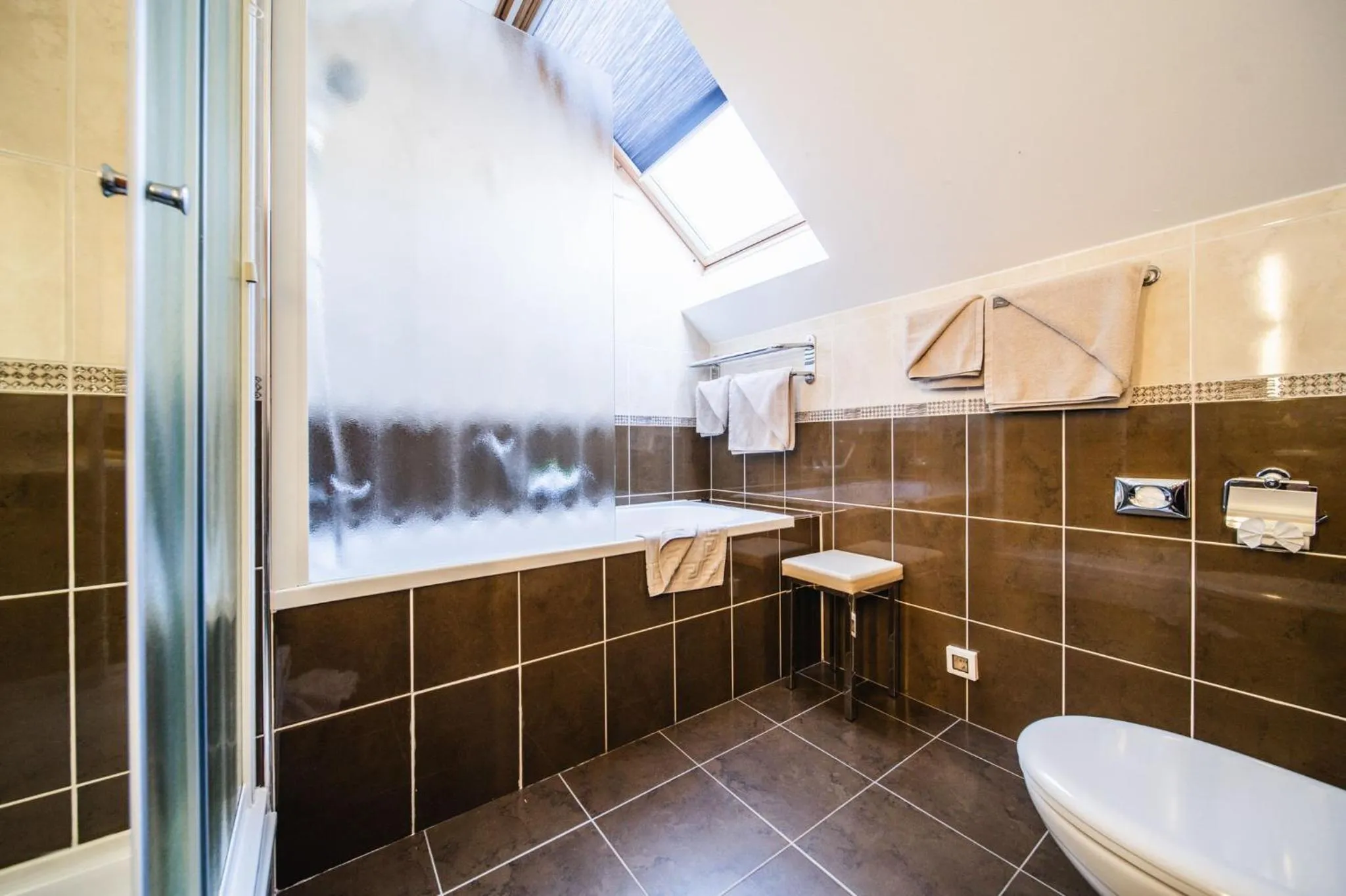 Bathroom in Boutique Hotel Kazbek