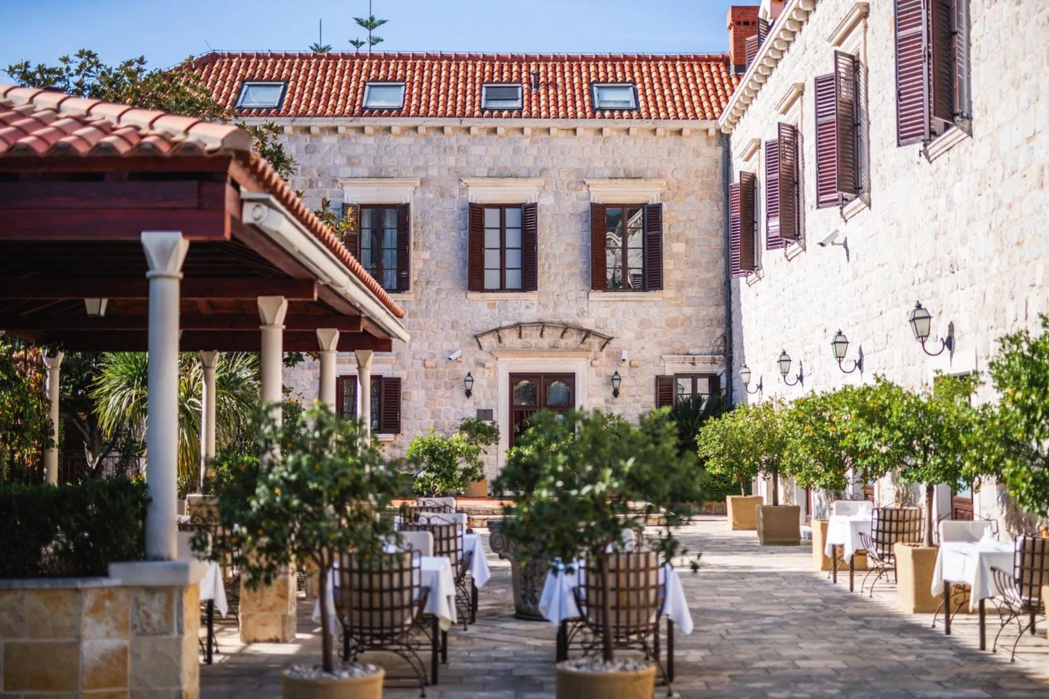 Property building in Boutique Hotel Kazbek