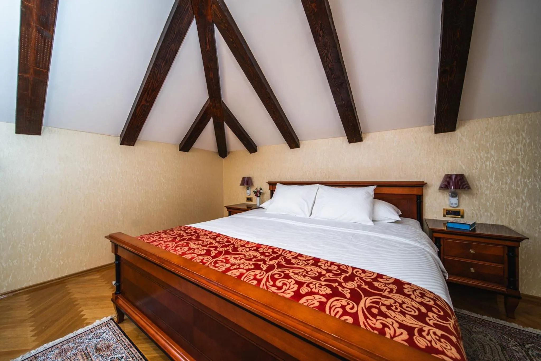 Bed in Boutique Hotel Kazbek
