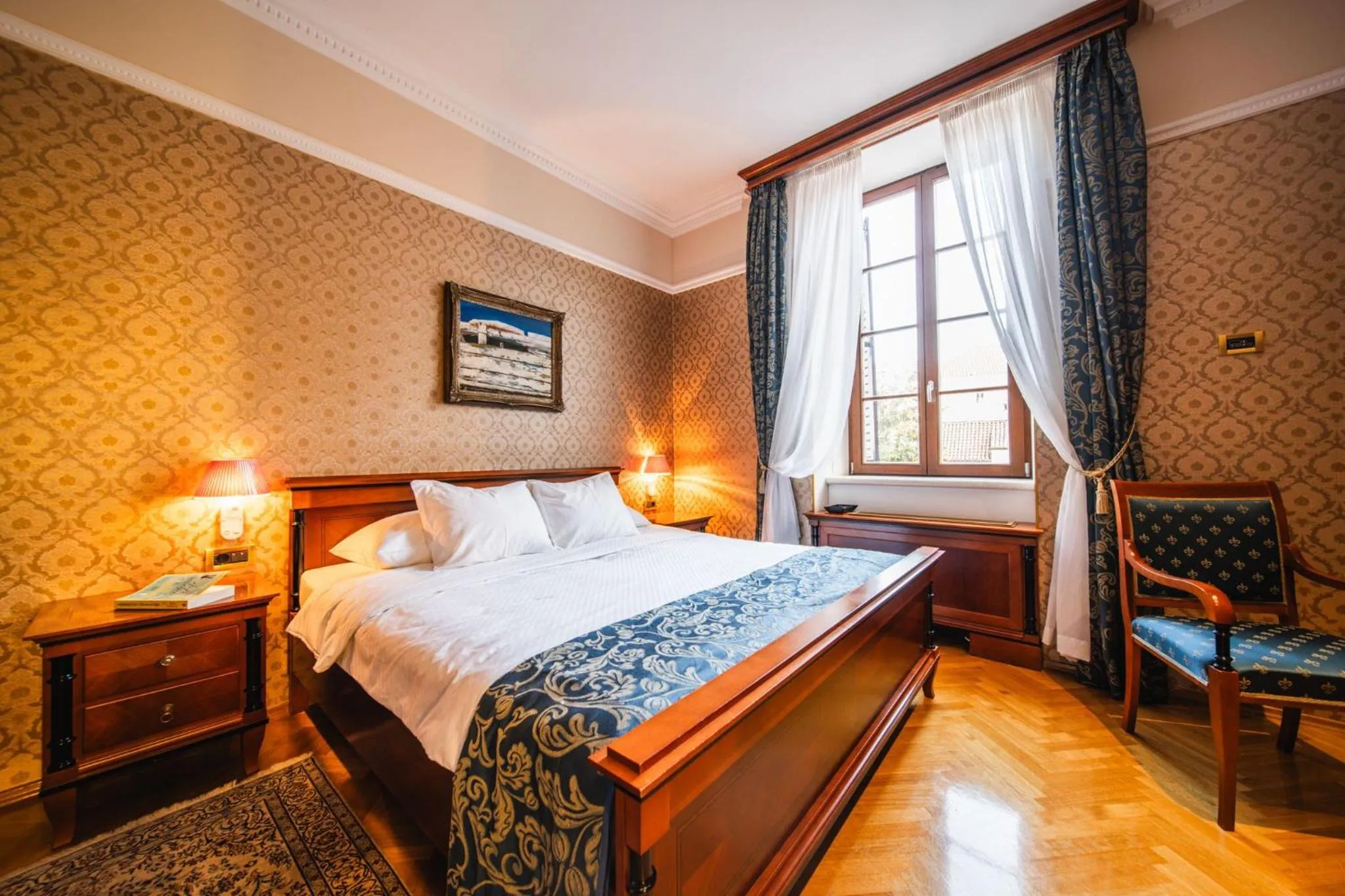 Bed in Boutique Hotel Kazbek