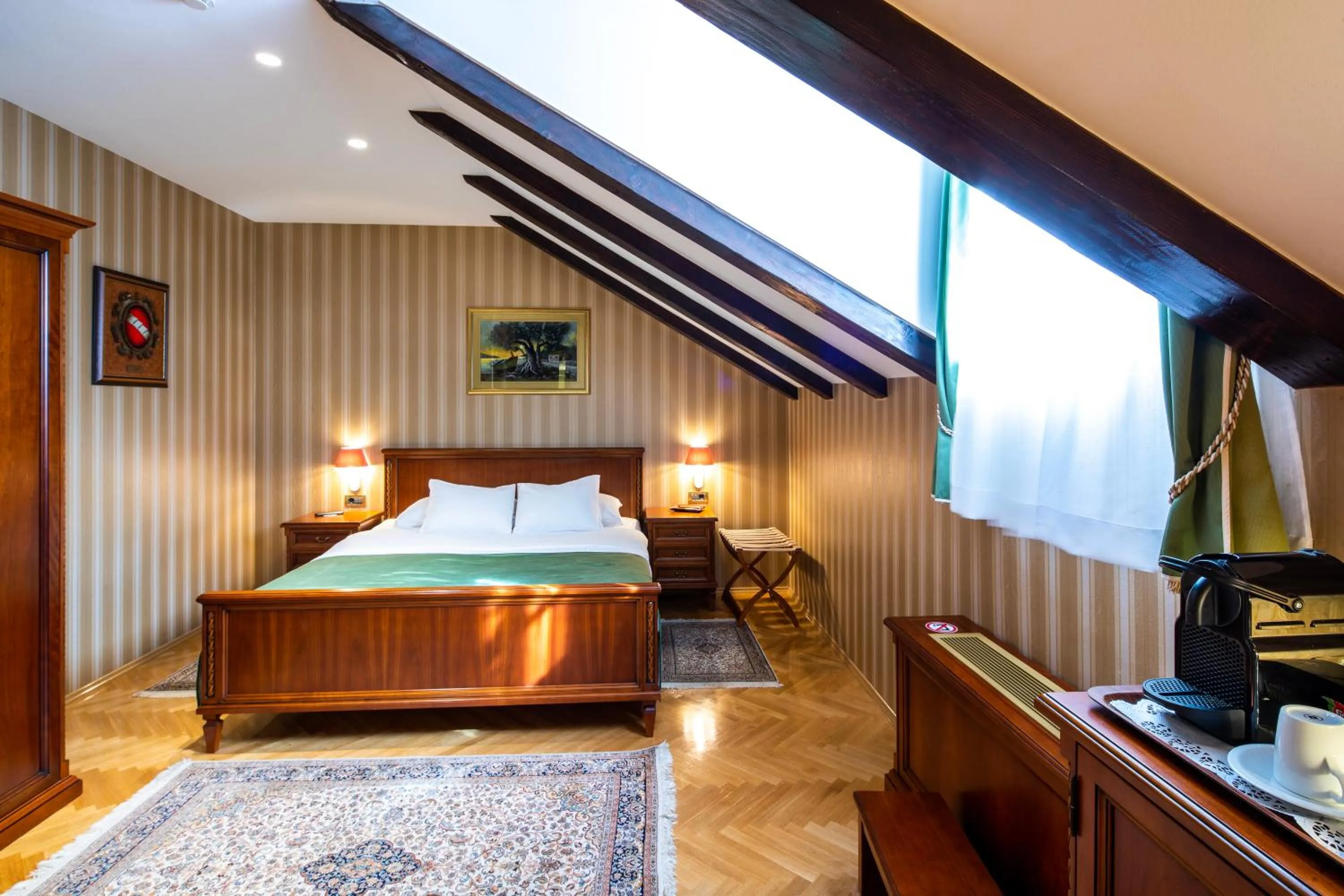 Bed in Boutique Hotel Kazbek