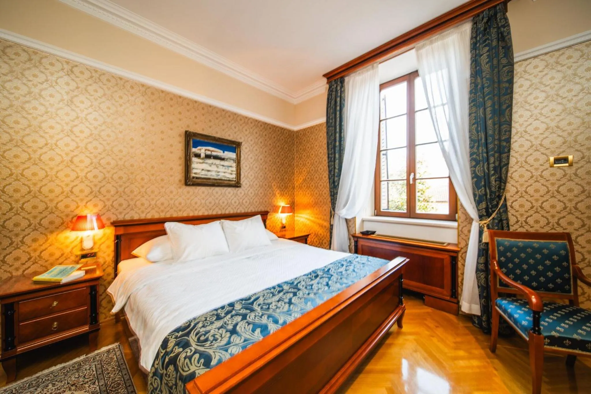 Bed in Boutique Hotel Kazbek