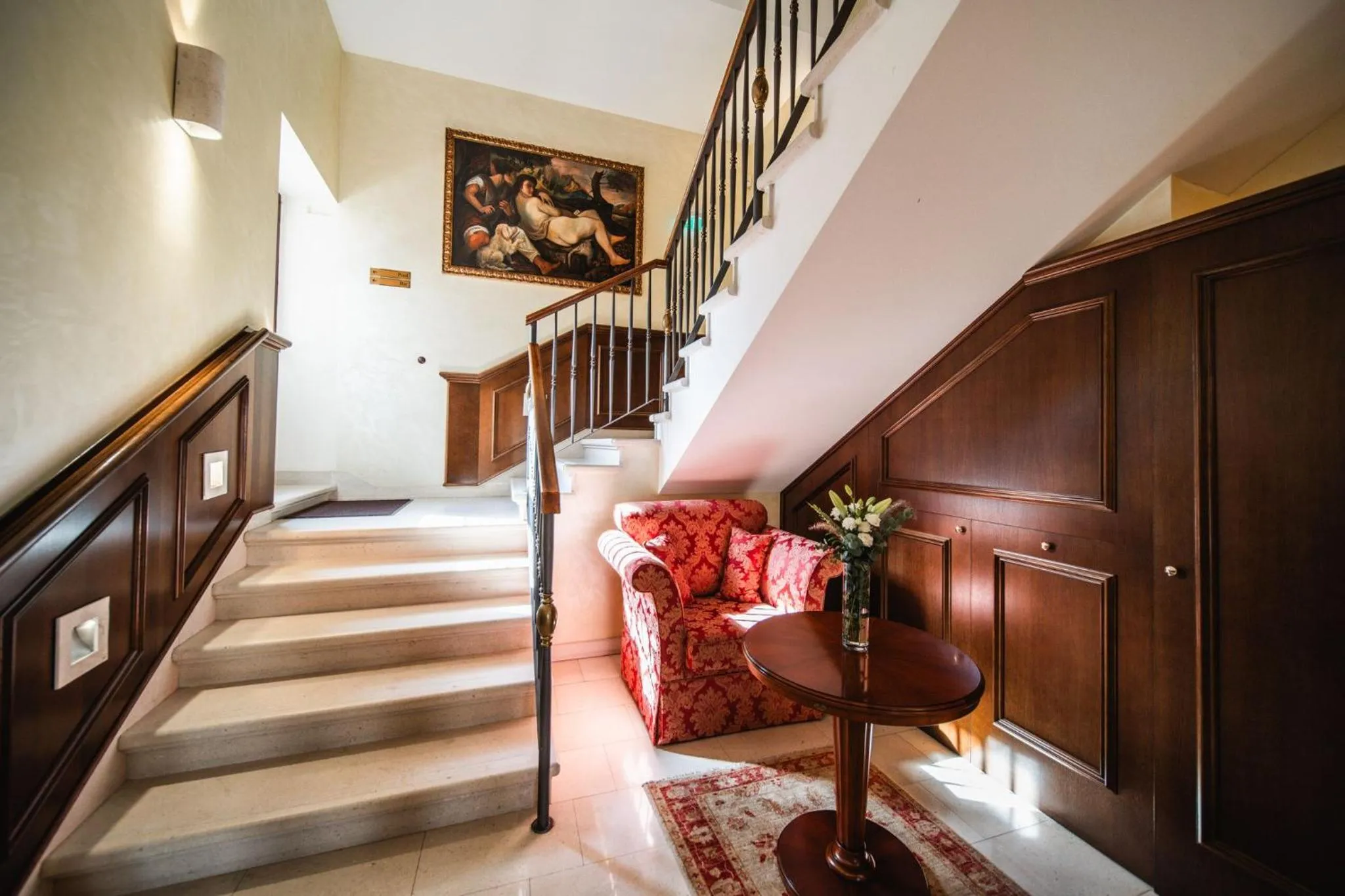 Seating area in Boutique Hotel Kazbek