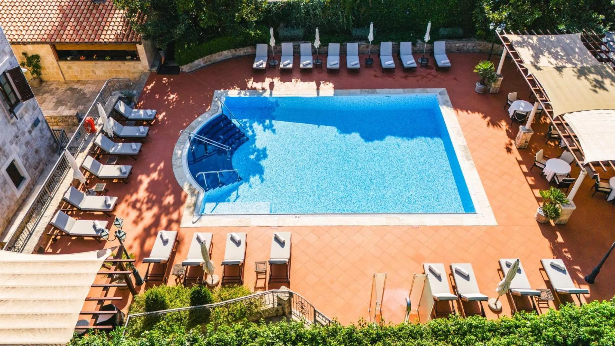 Patio in Boutique Hotel Kazbek