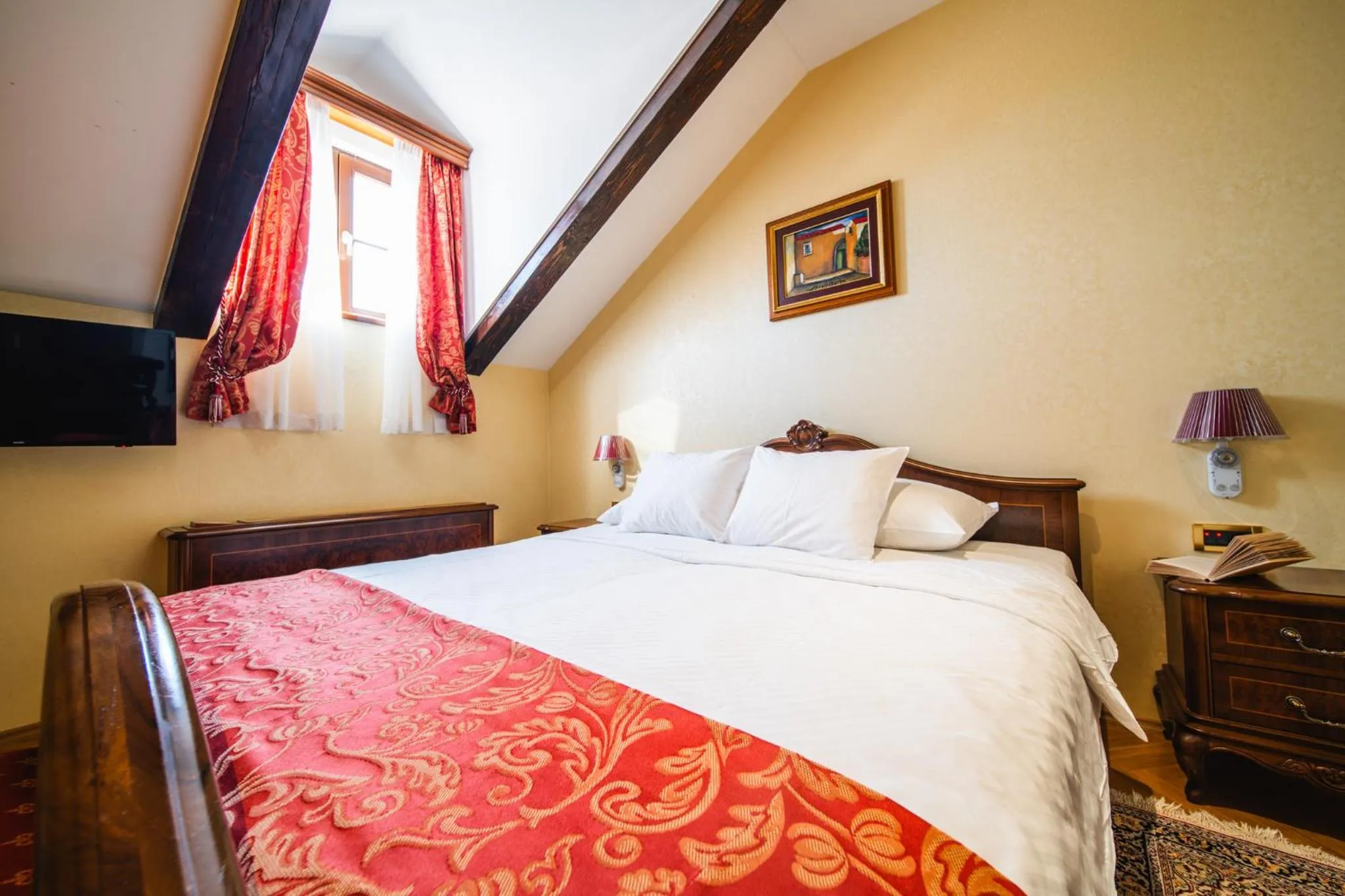 Bed in Boutique Hotel Kazbek