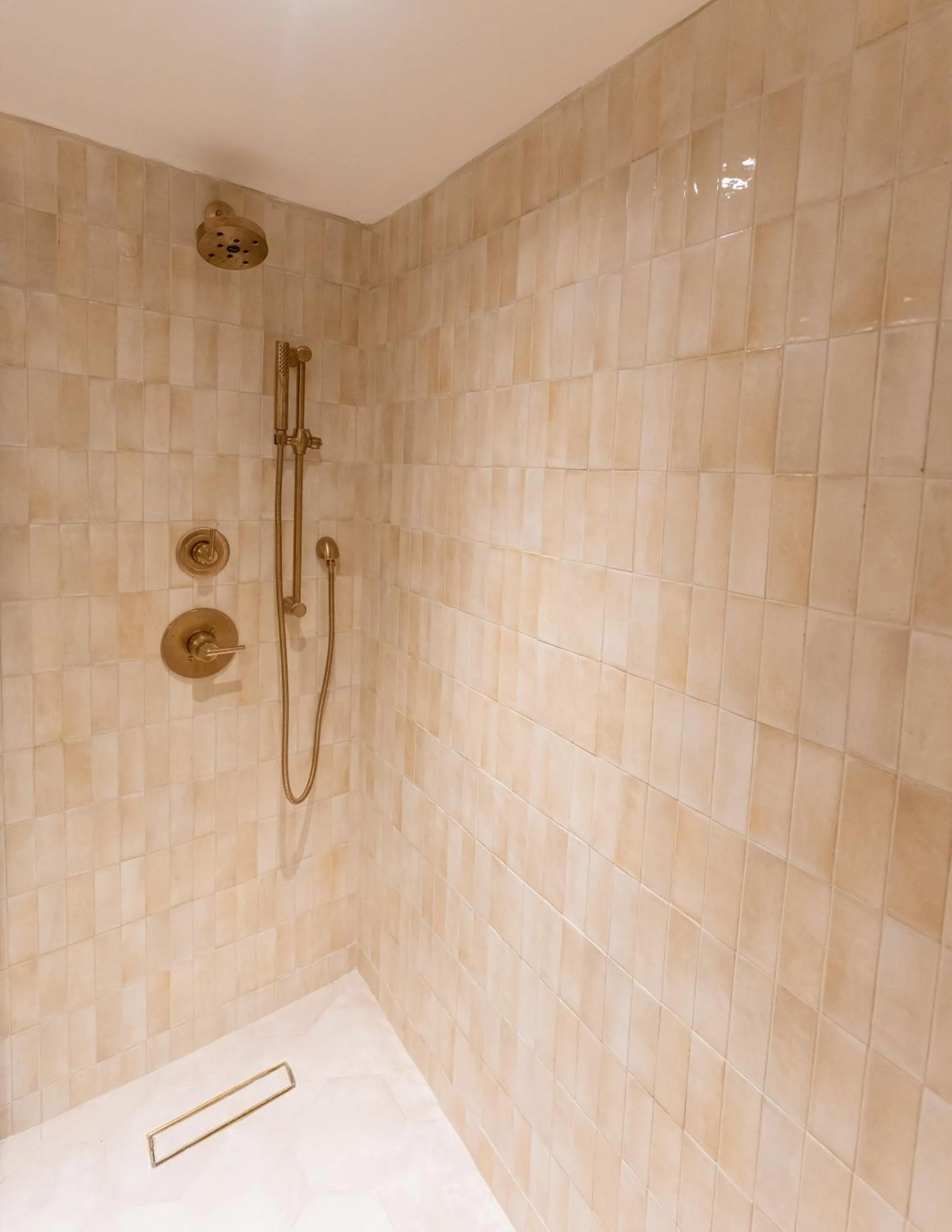 Shower in OCEAN VIEW DELUXE SUITE: PVT. BEACH & POOL