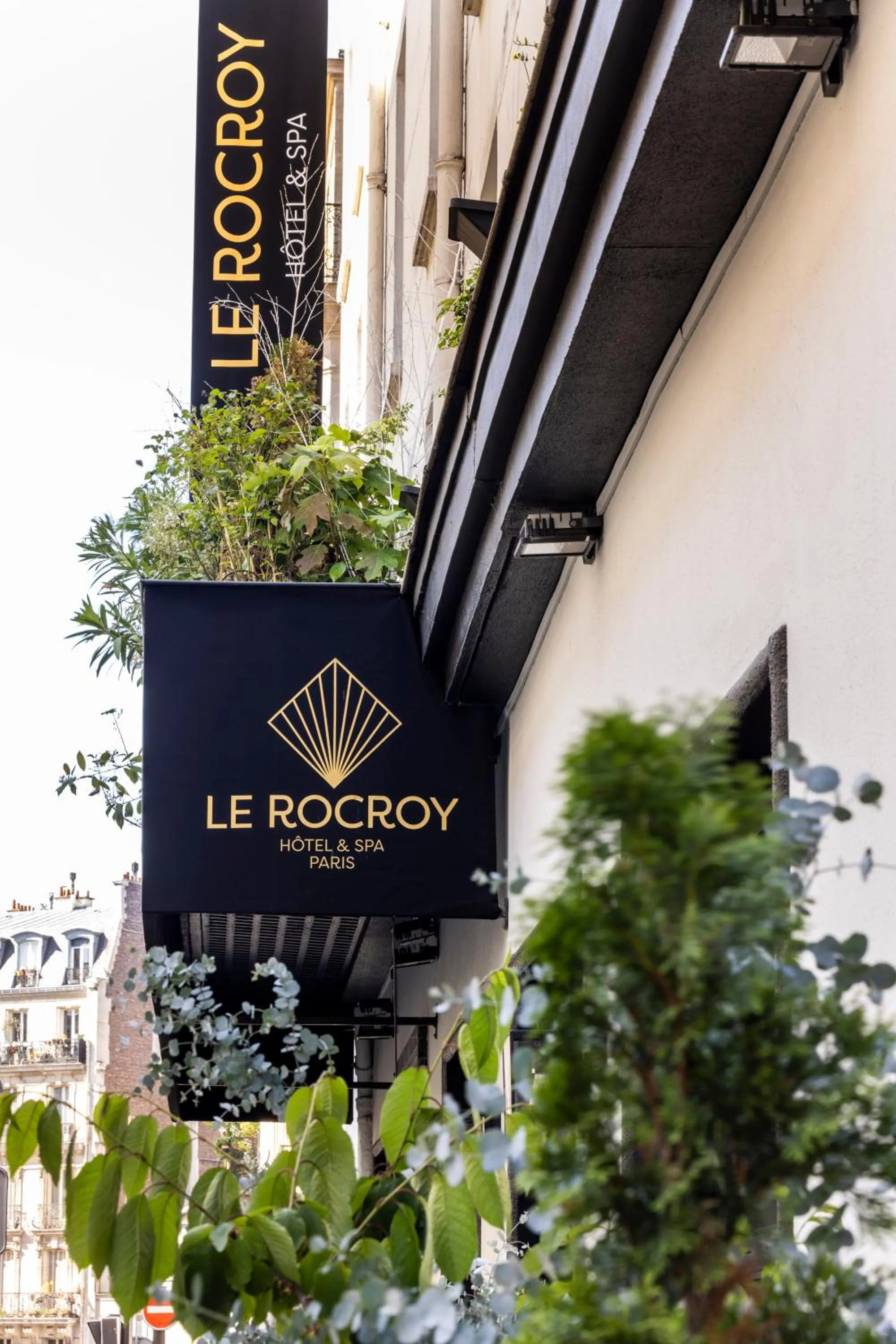 Facade/entrance in Hotel Le Rocroy
