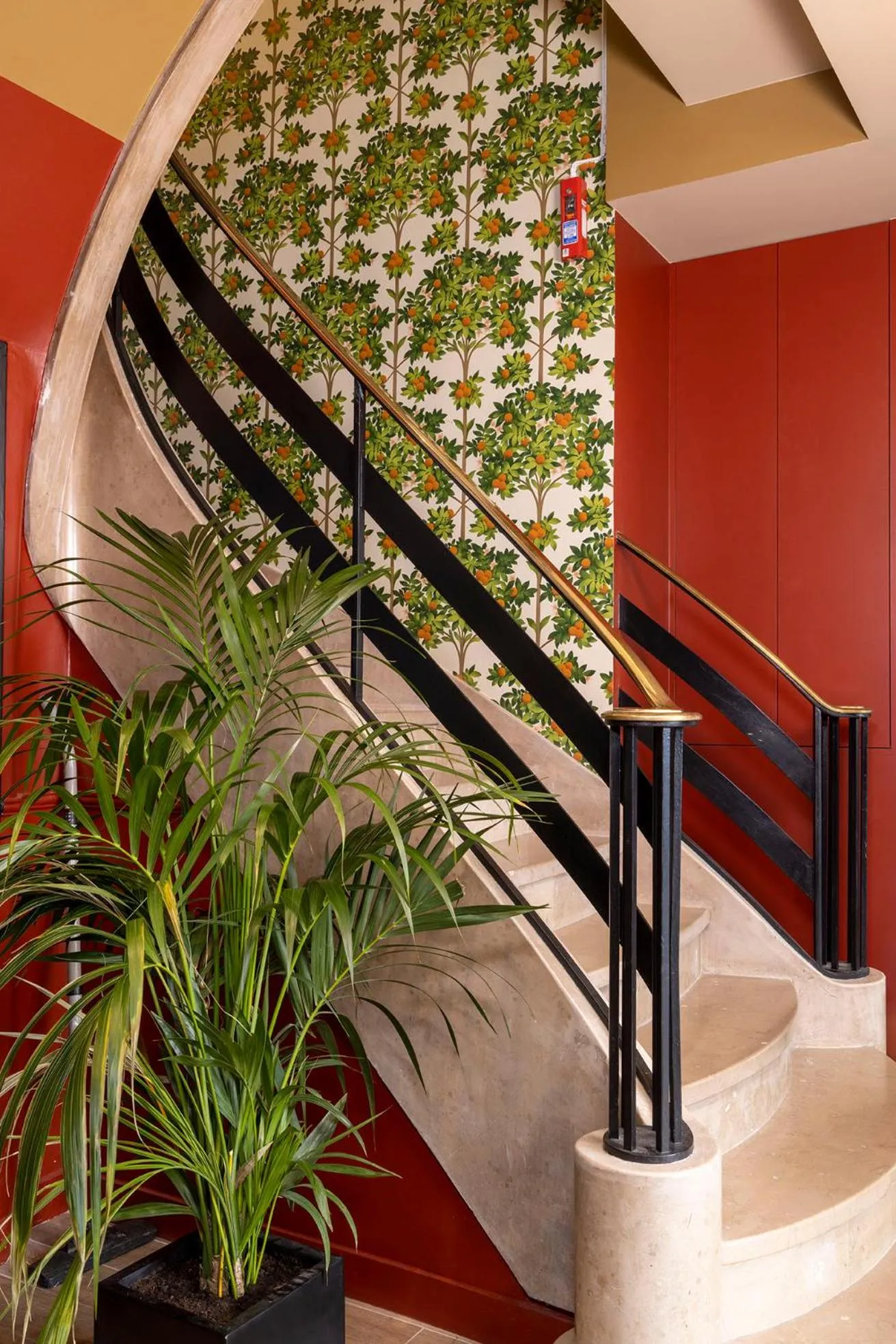 Decorative detail in Hotel Le Rocroy