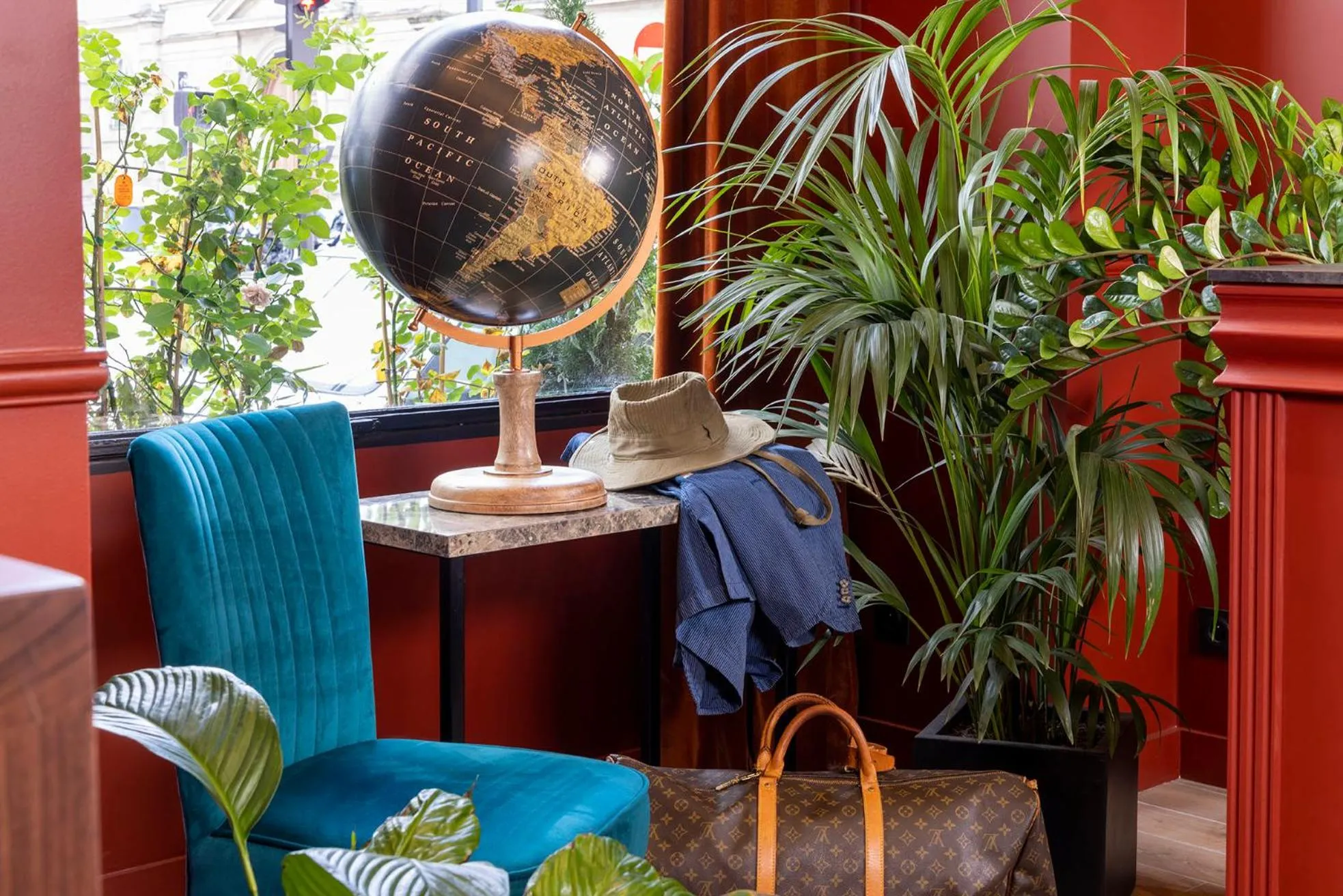 Lobby or reception in Hotel Le Rocroy