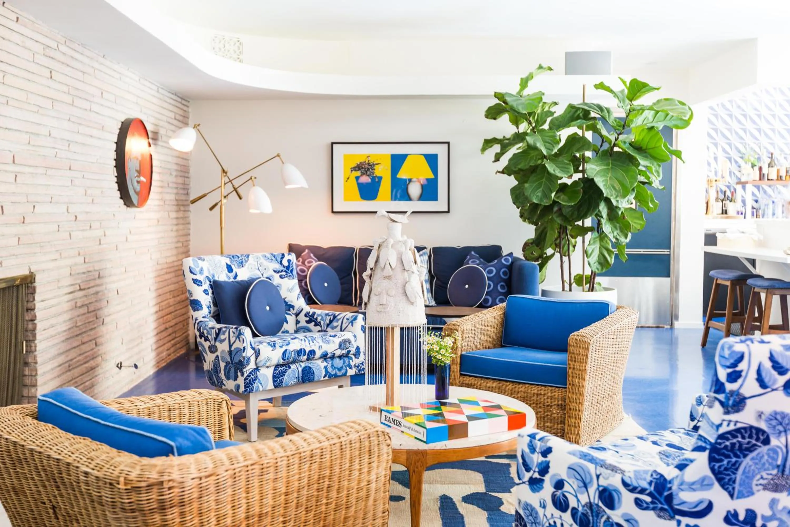 Lobby or reception in Holiday House Palm Springs