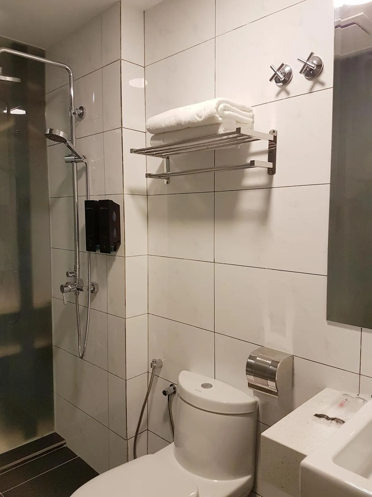 Shower in Manhattan Business Hotel TTDI