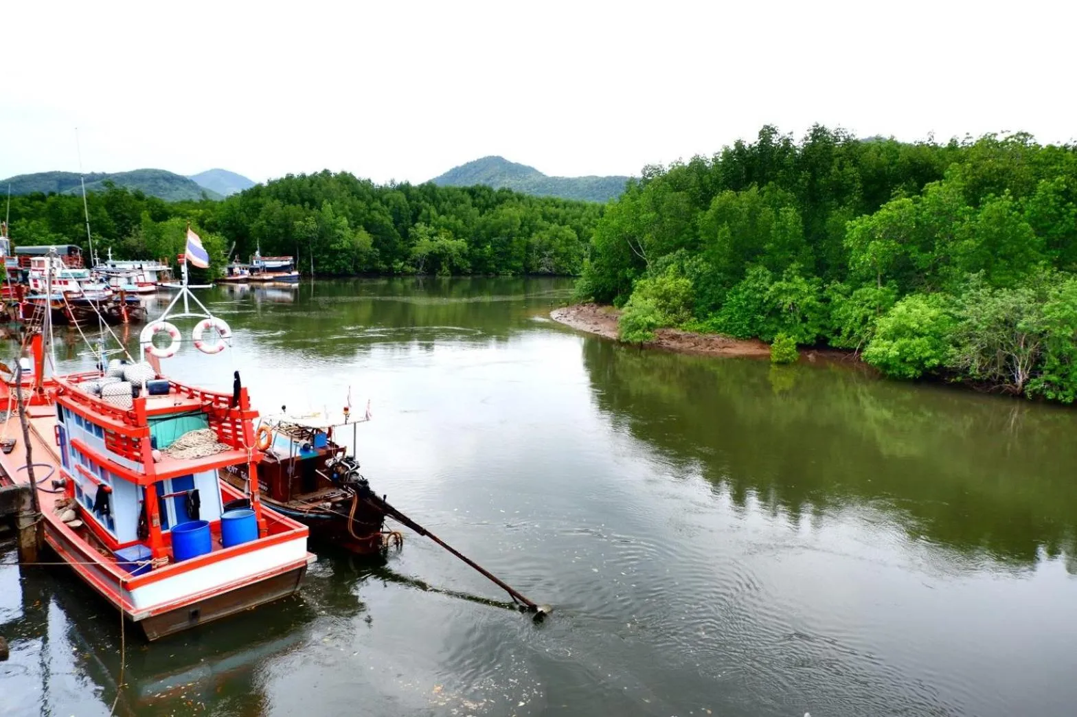 Natural landscape in Bussarin Mansion Koh Yao Yai