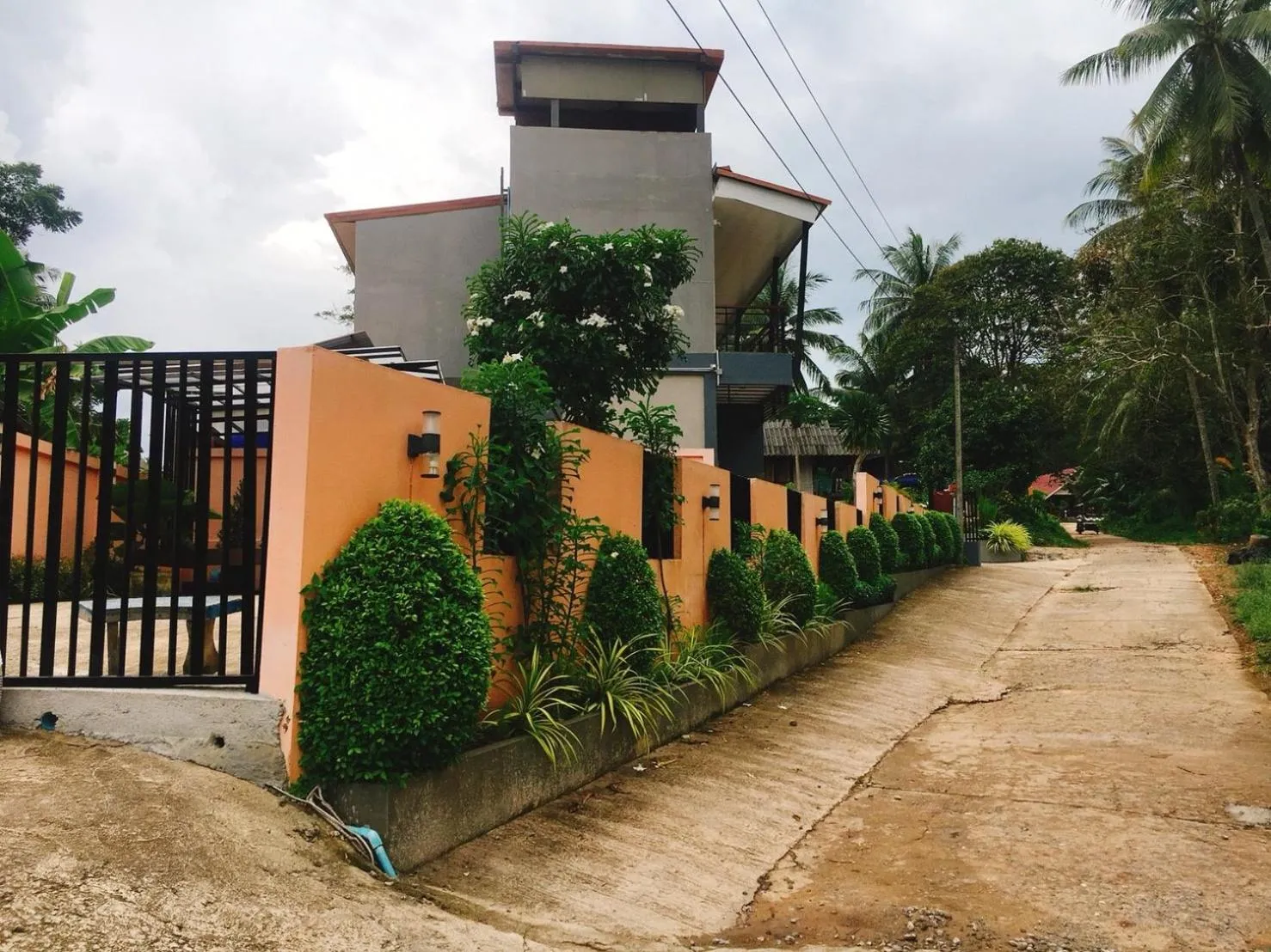 Bird's eye view in Bussarin Mansion Koh Yao Yai