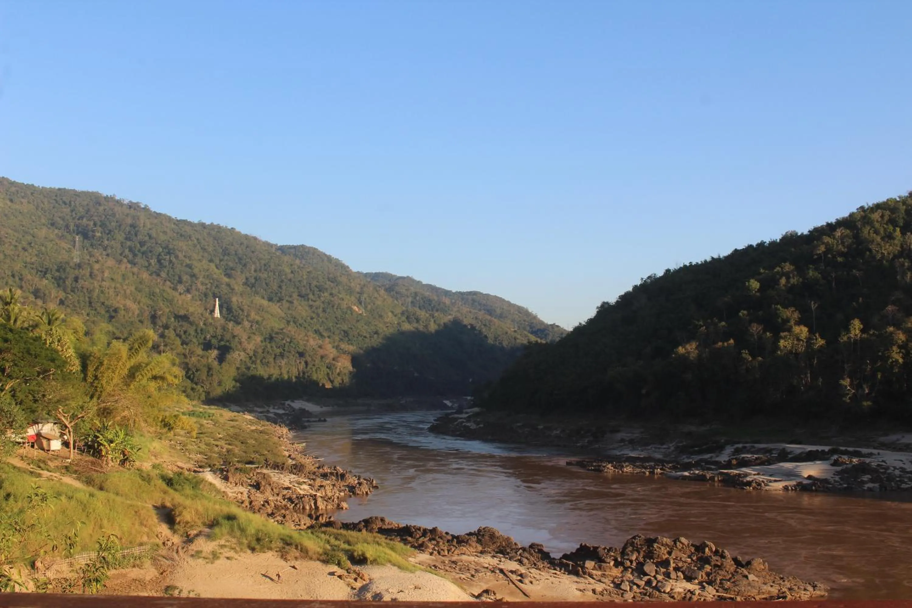 Natural landscape in Pakbeng Guesthouse