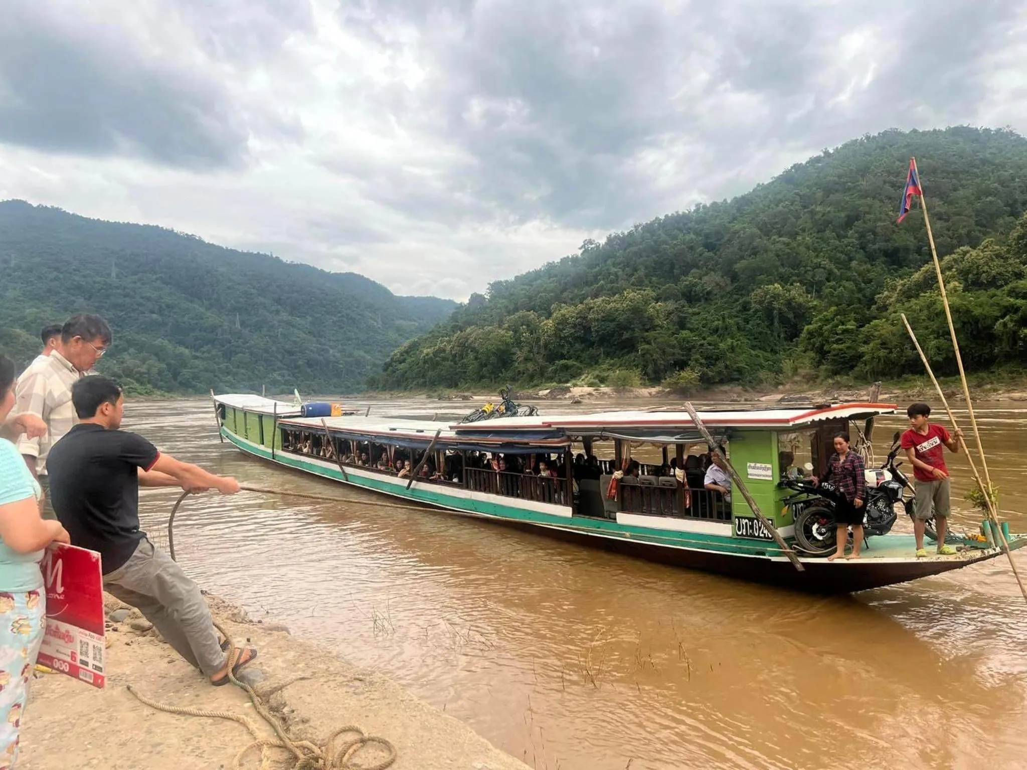 Nearby landmark in Pakbeng Guesthouse