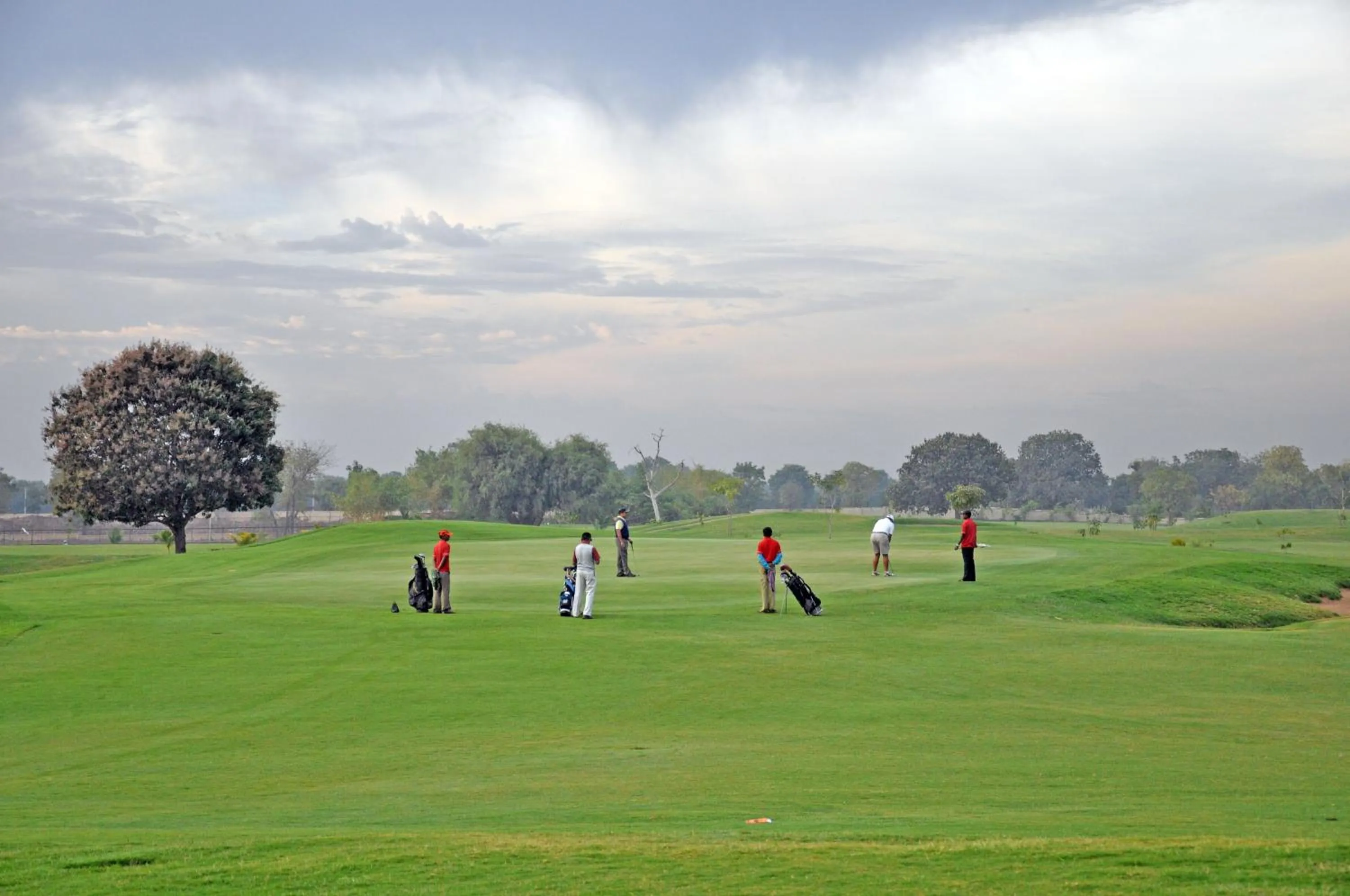 Golfcourse in Gulmohar Greens Golf & Country Club