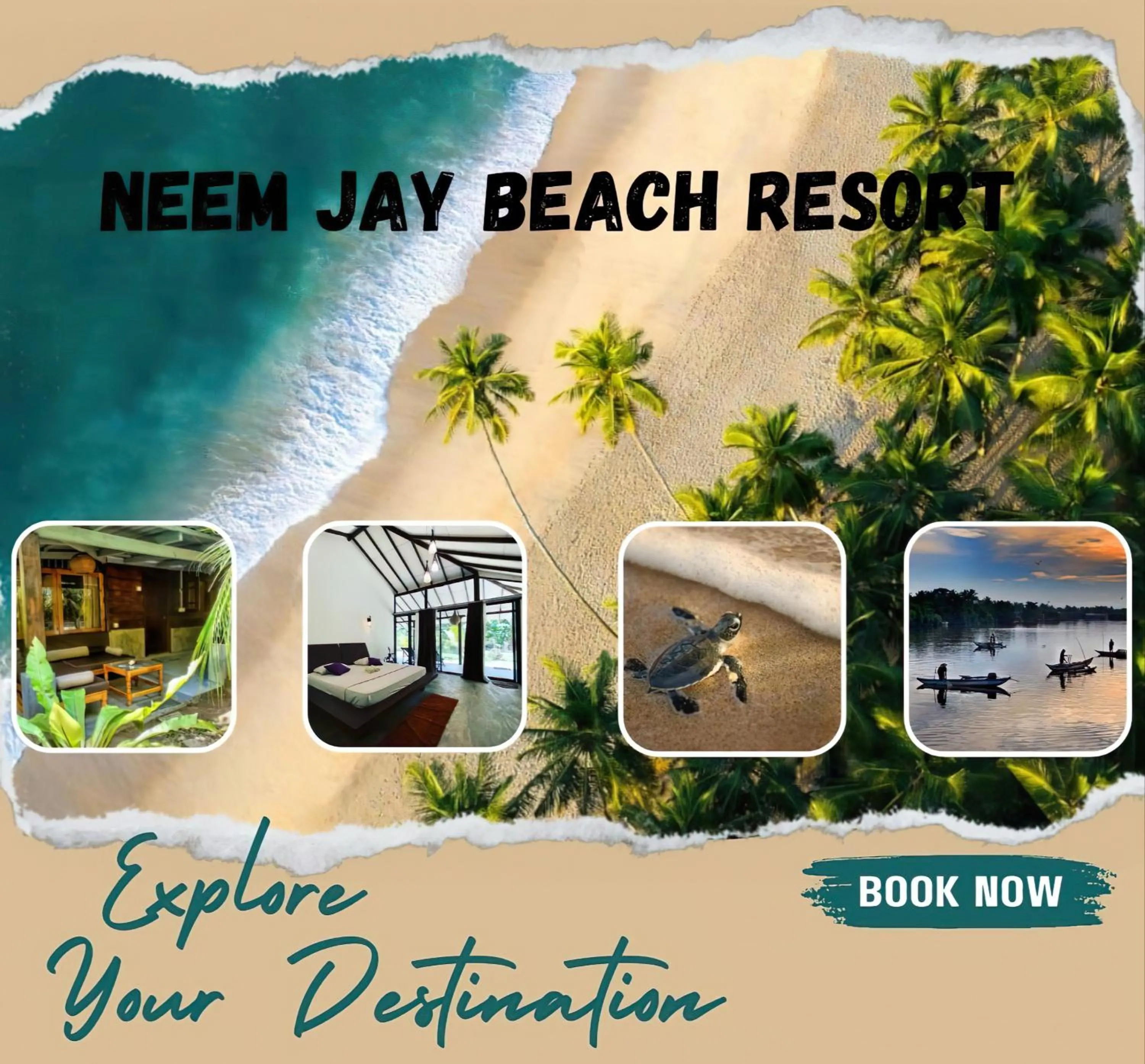 Logo/Certificate/Sign in Neem Jay Beach Resort