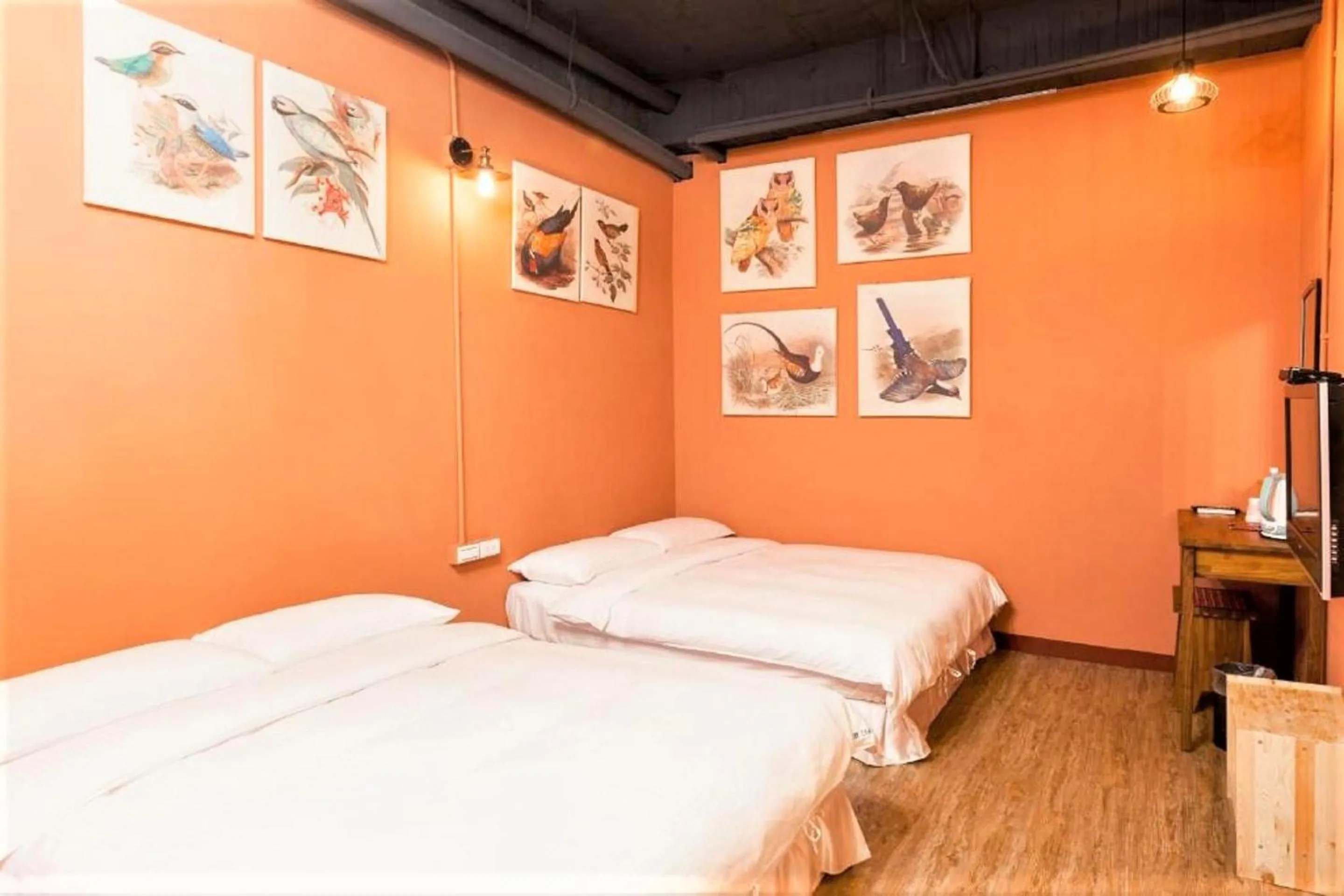 Bed in DongNing Atlas Hotel