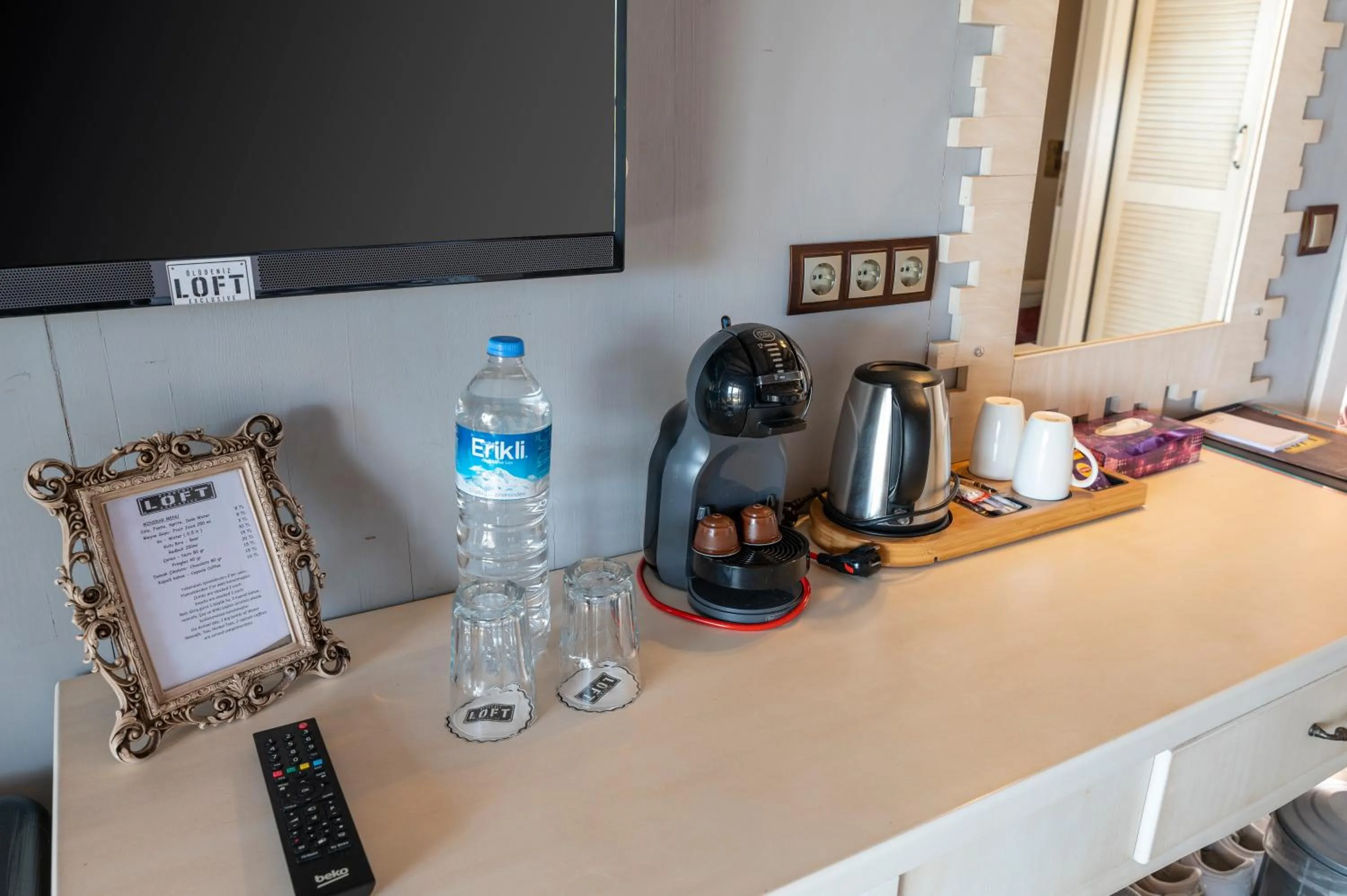 Coffee/tea facilities in Ölüdeniz Loft - Adults Only