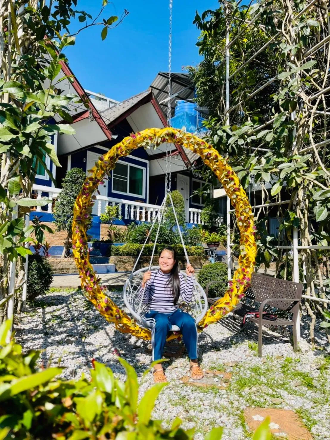 Patio in Shin Sane Guest House
