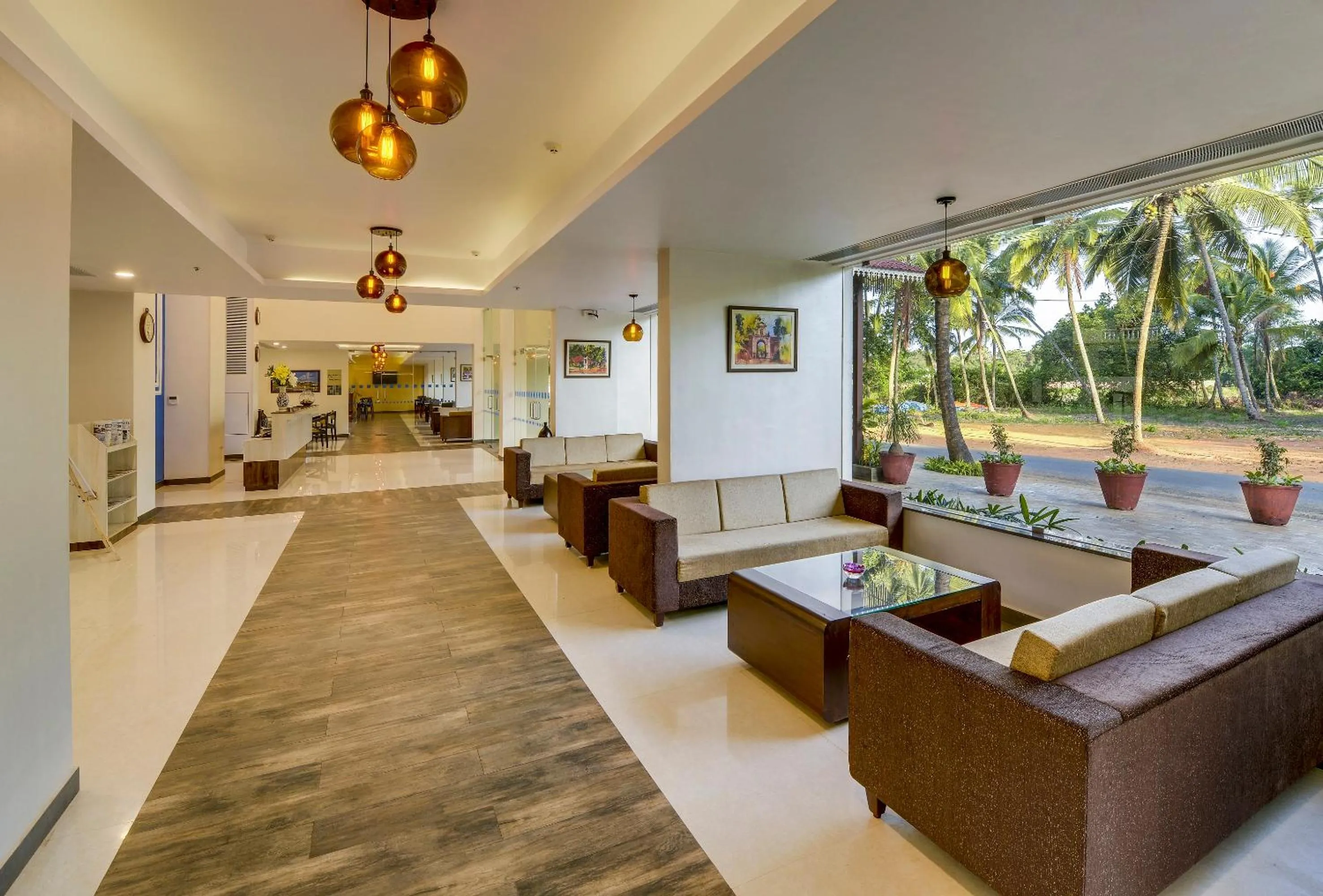 Lobby or reception in Sterling Goa Varca