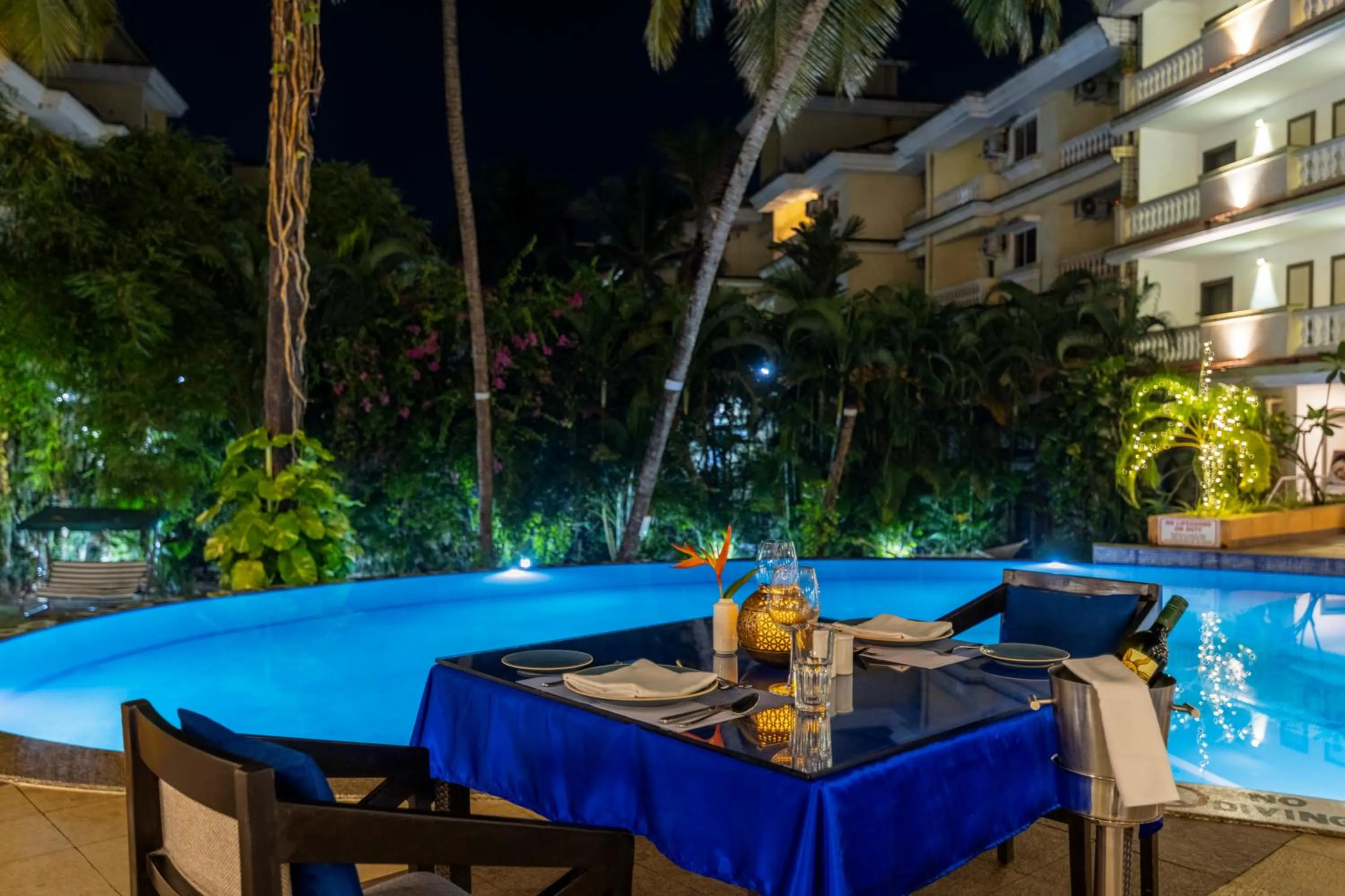 Pool view in Sterling Goa Varca