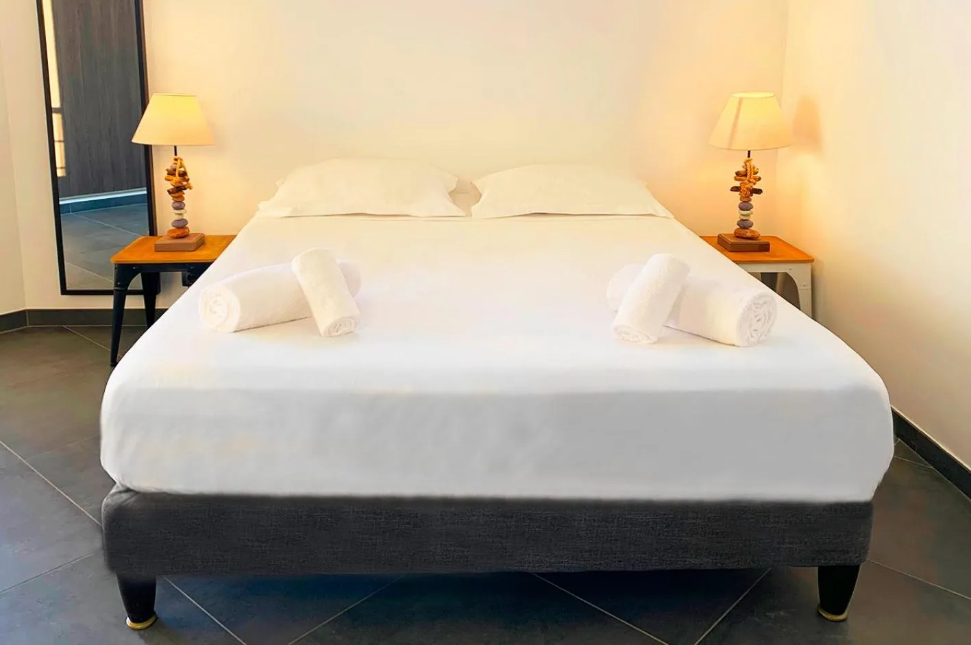 Bed in Résidence Les Jardins du Fort