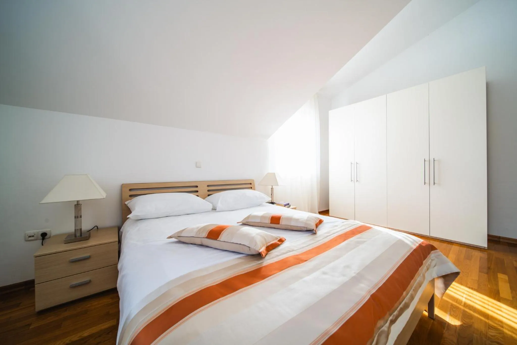 Bed in Pervanovo Apartments with Free Parking