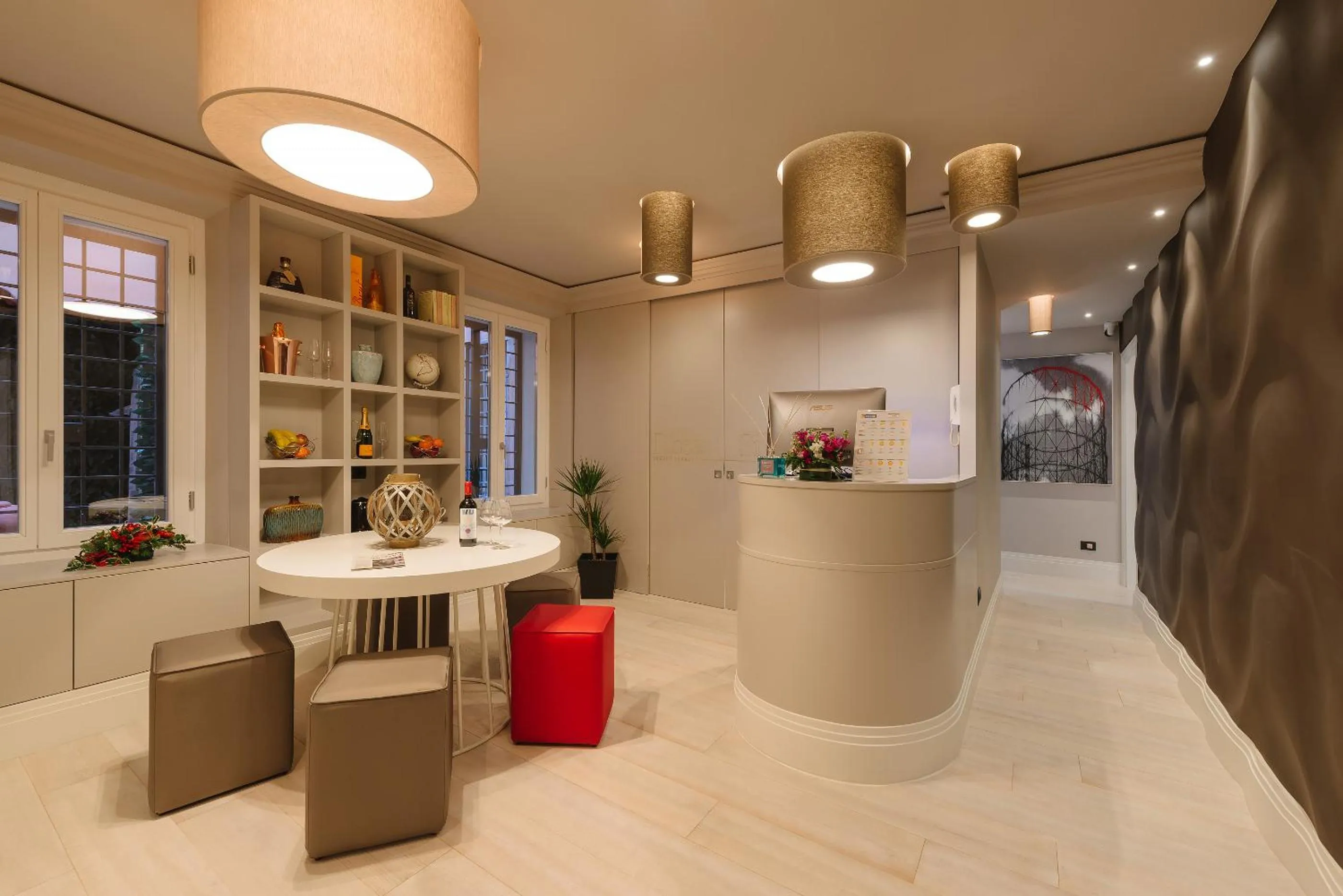 Communal lounge/ TV room in Rhea Silvia Luxury Navona