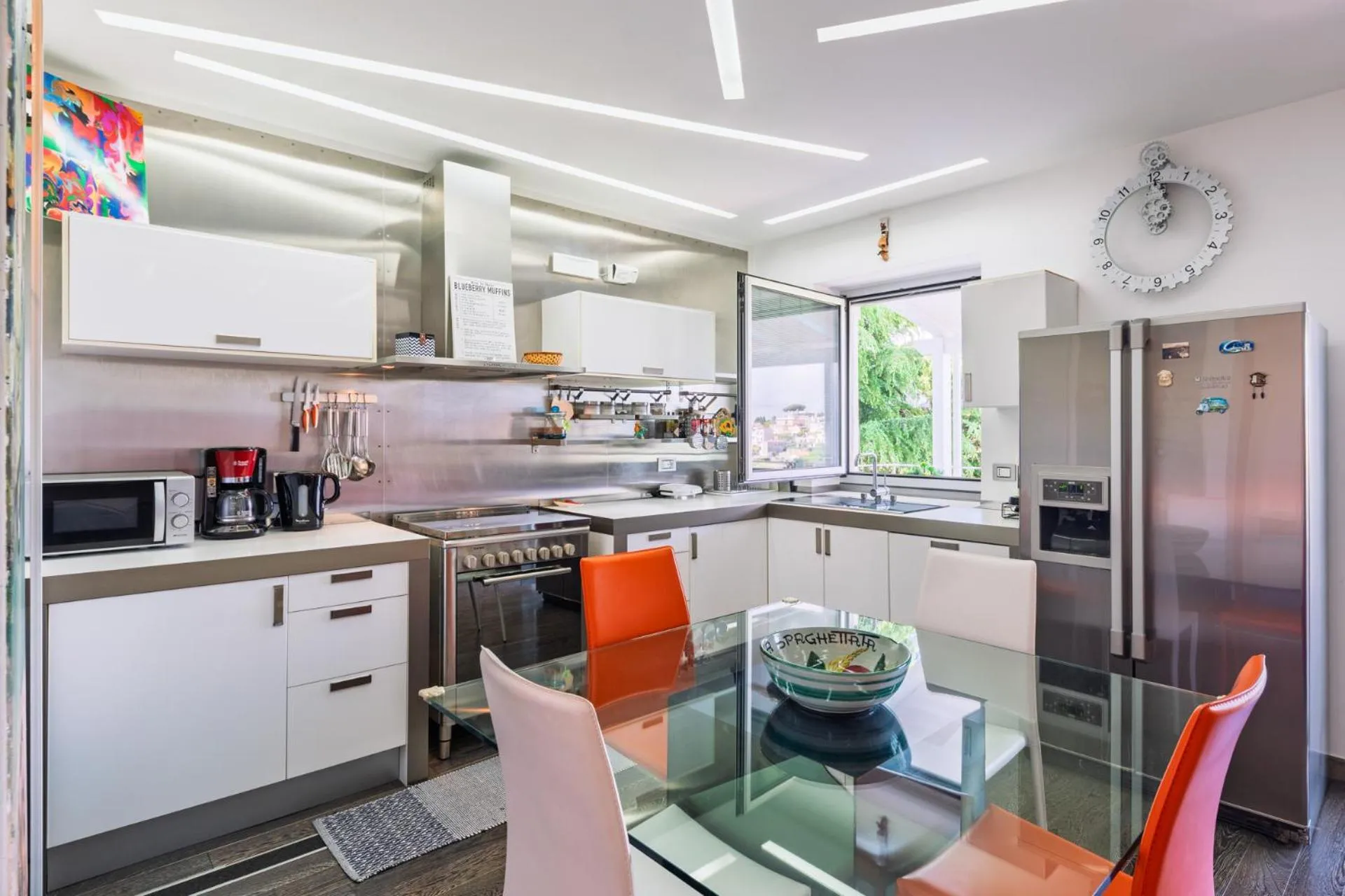 kitchen in The Loft Via Torricella
