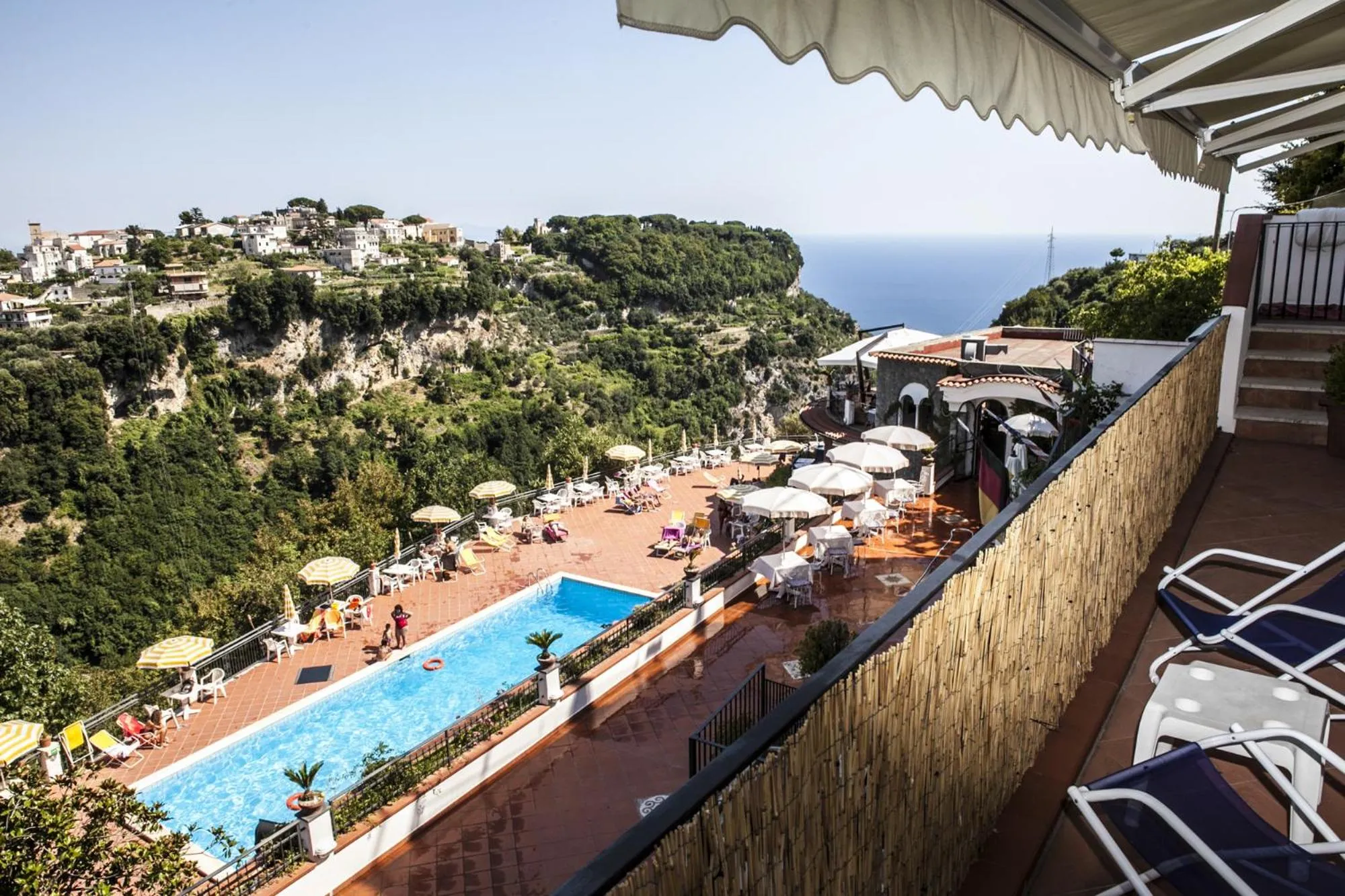 Swimming pool in The Loft Via Torricella