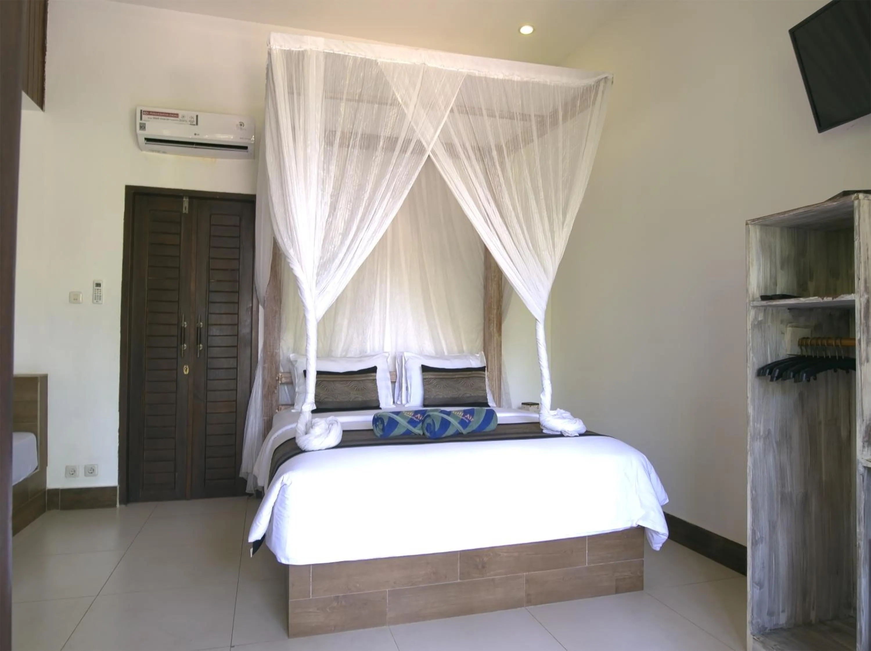 Bedroom, Bed in Gili Air Bungalows