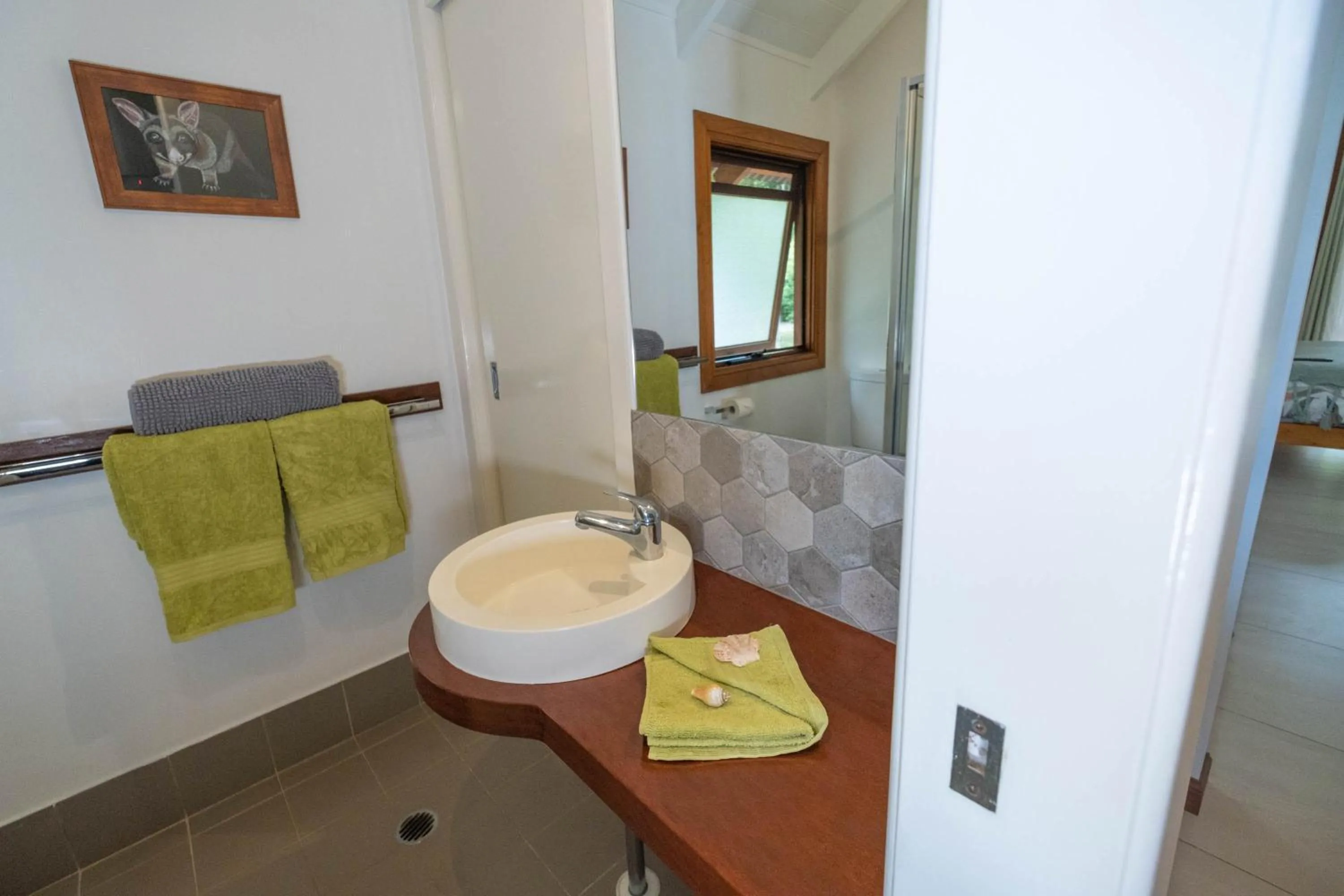 Toilet in Airlie Beach Eco Cabins - Adults Only