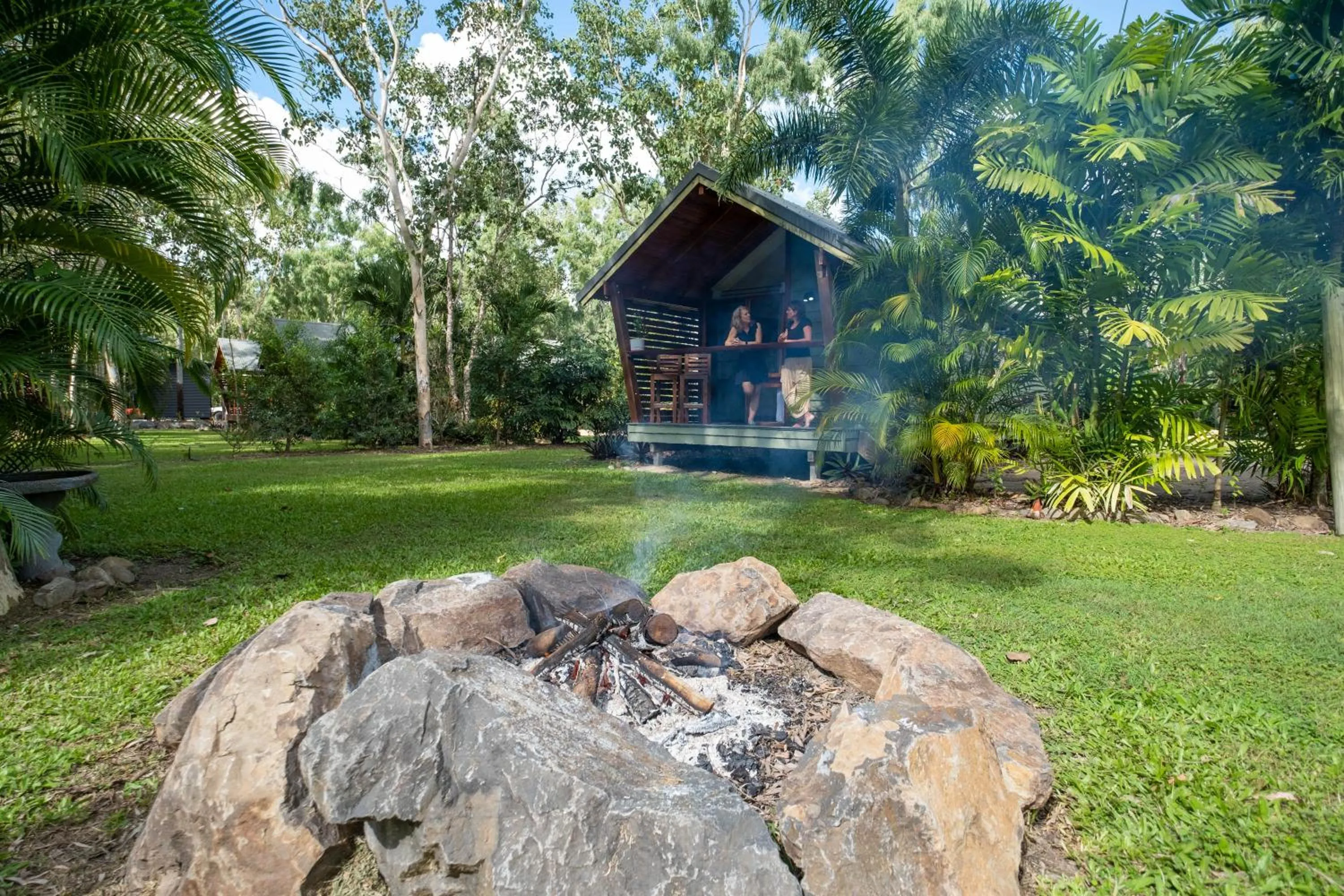 Garden in Airlie Beach Eco Cabins - Adults Only