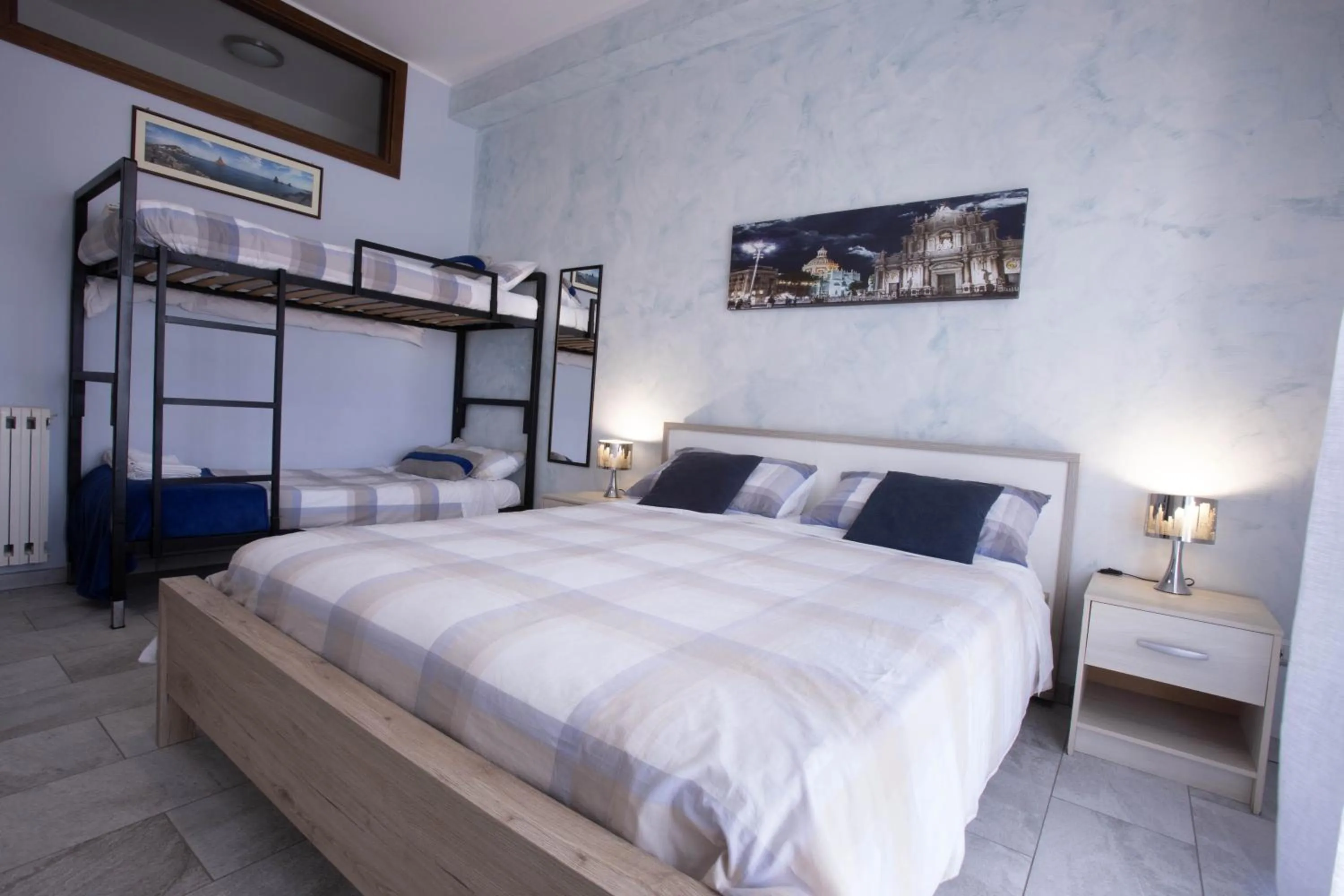 Bed in Etna Sea House