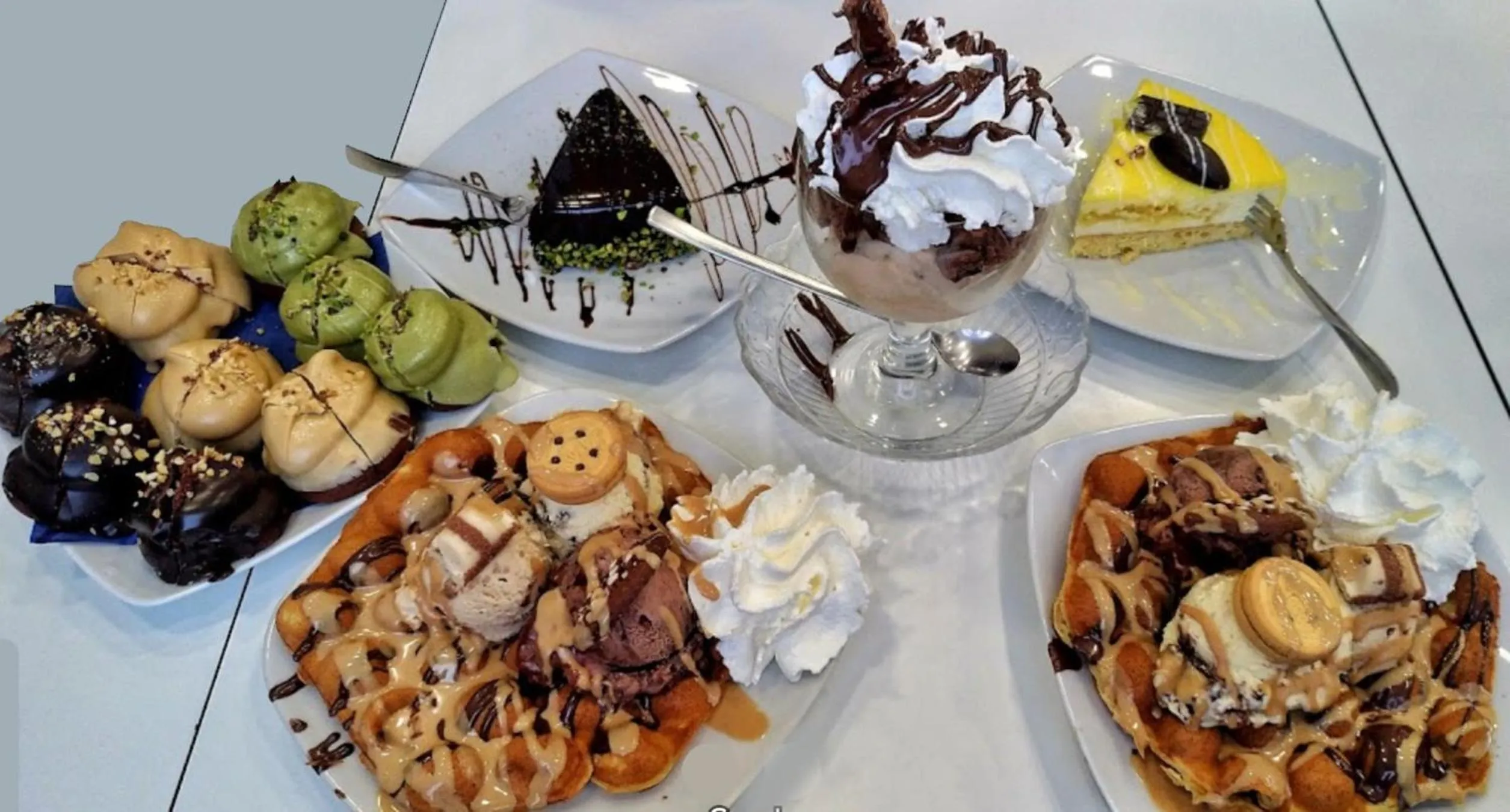 Italian breakfast in Etna Sea House