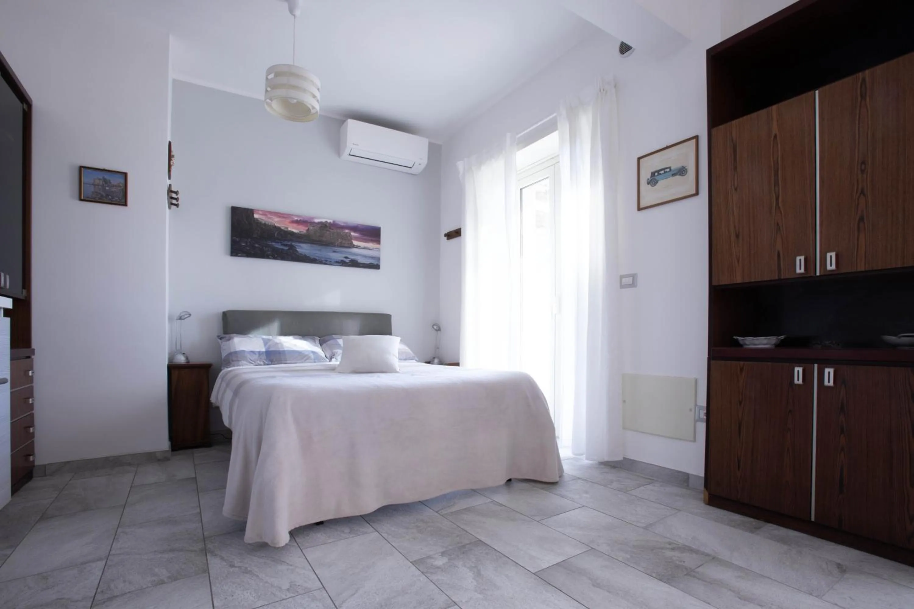 Bed in Etna Sea House