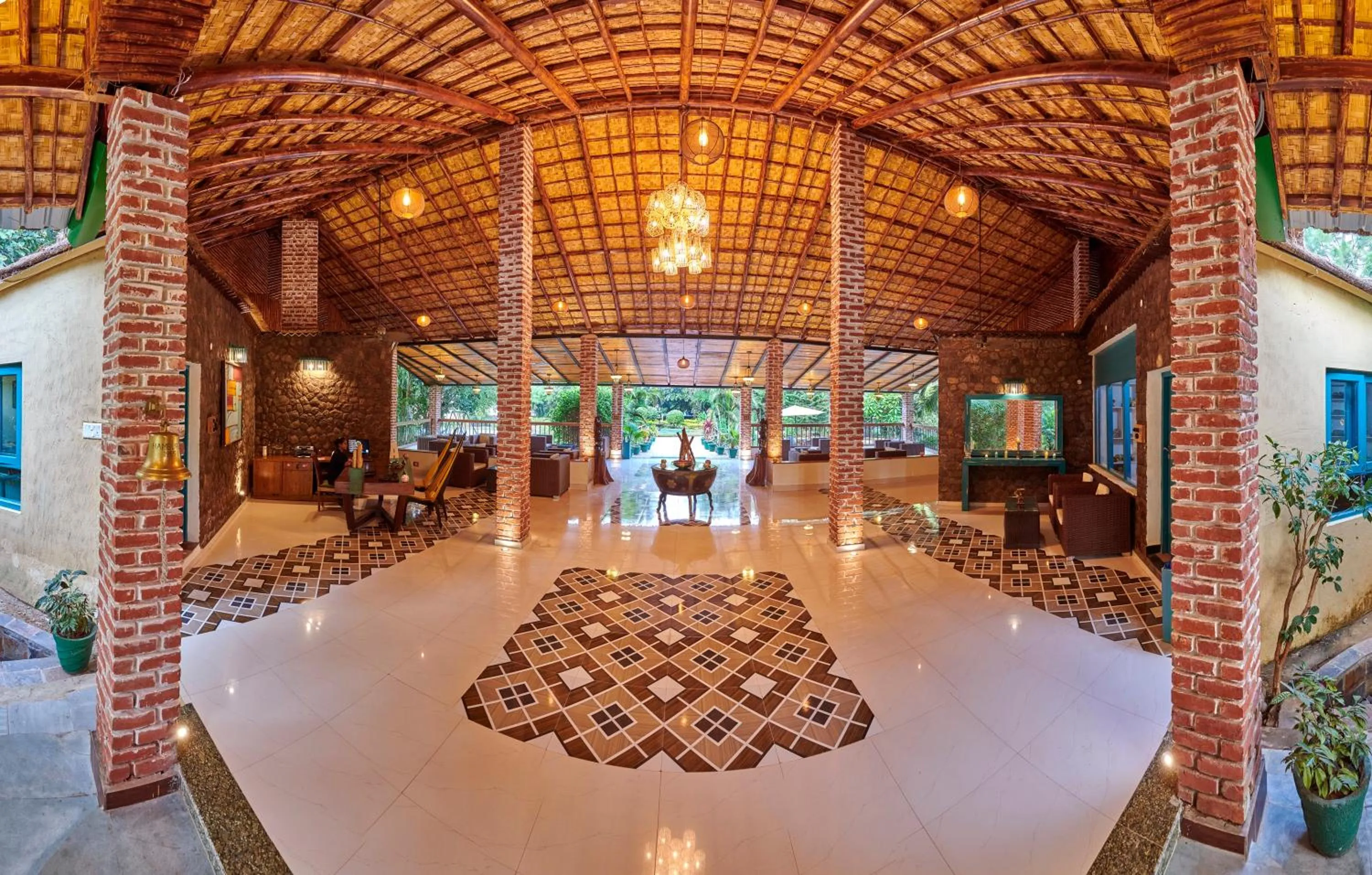 Lobby or reception in Aacorn Hideaway Resort & Spa