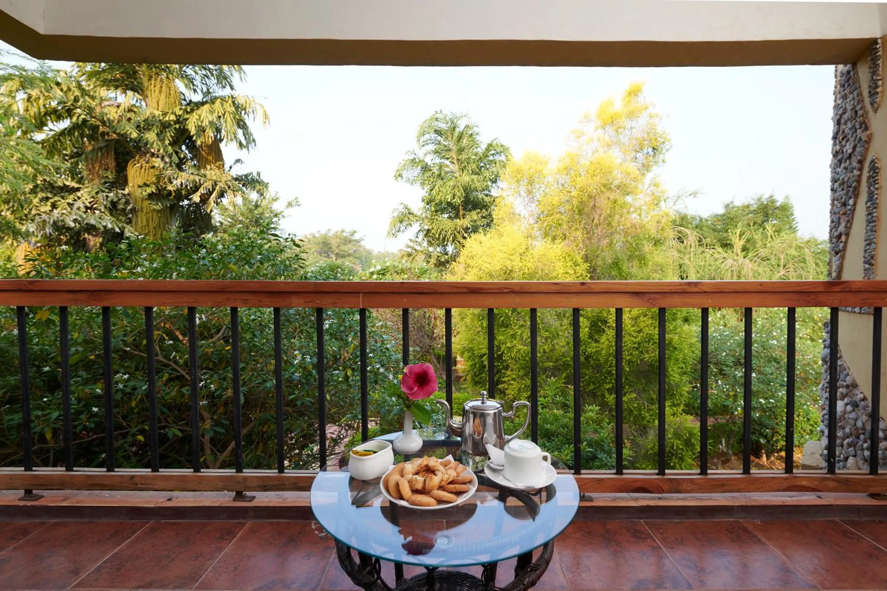 Breakfast in Aacorn Hideaway Resort & Spa