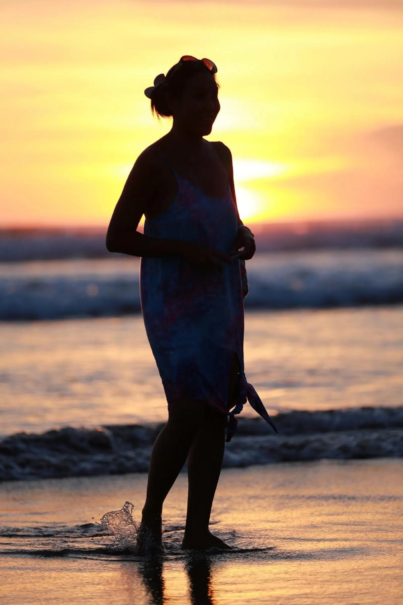 Beach in Seahouse Bali Indah Beach Inn