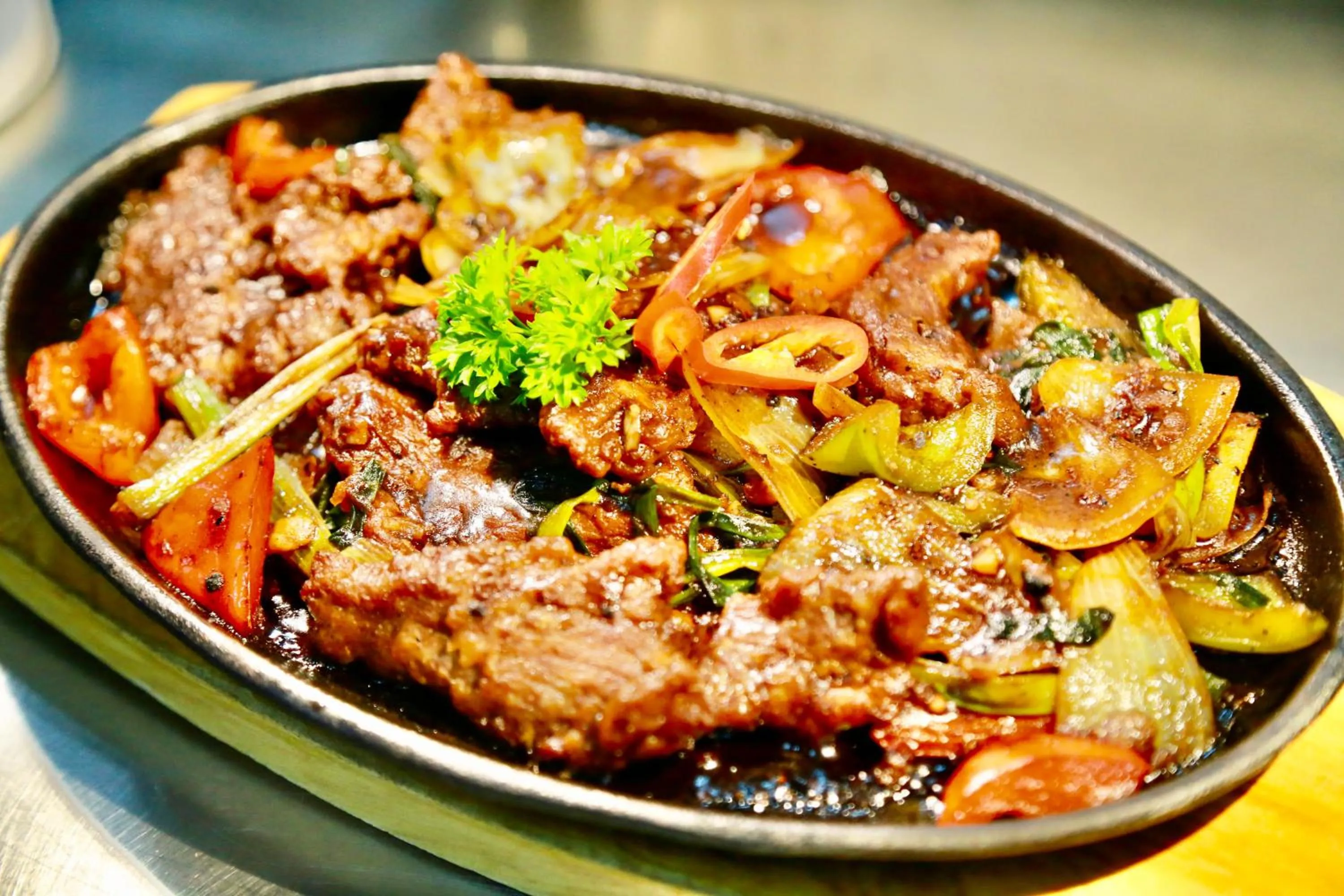 Restaurant/places to eat in Seahouse Bali Indah Beach Inn