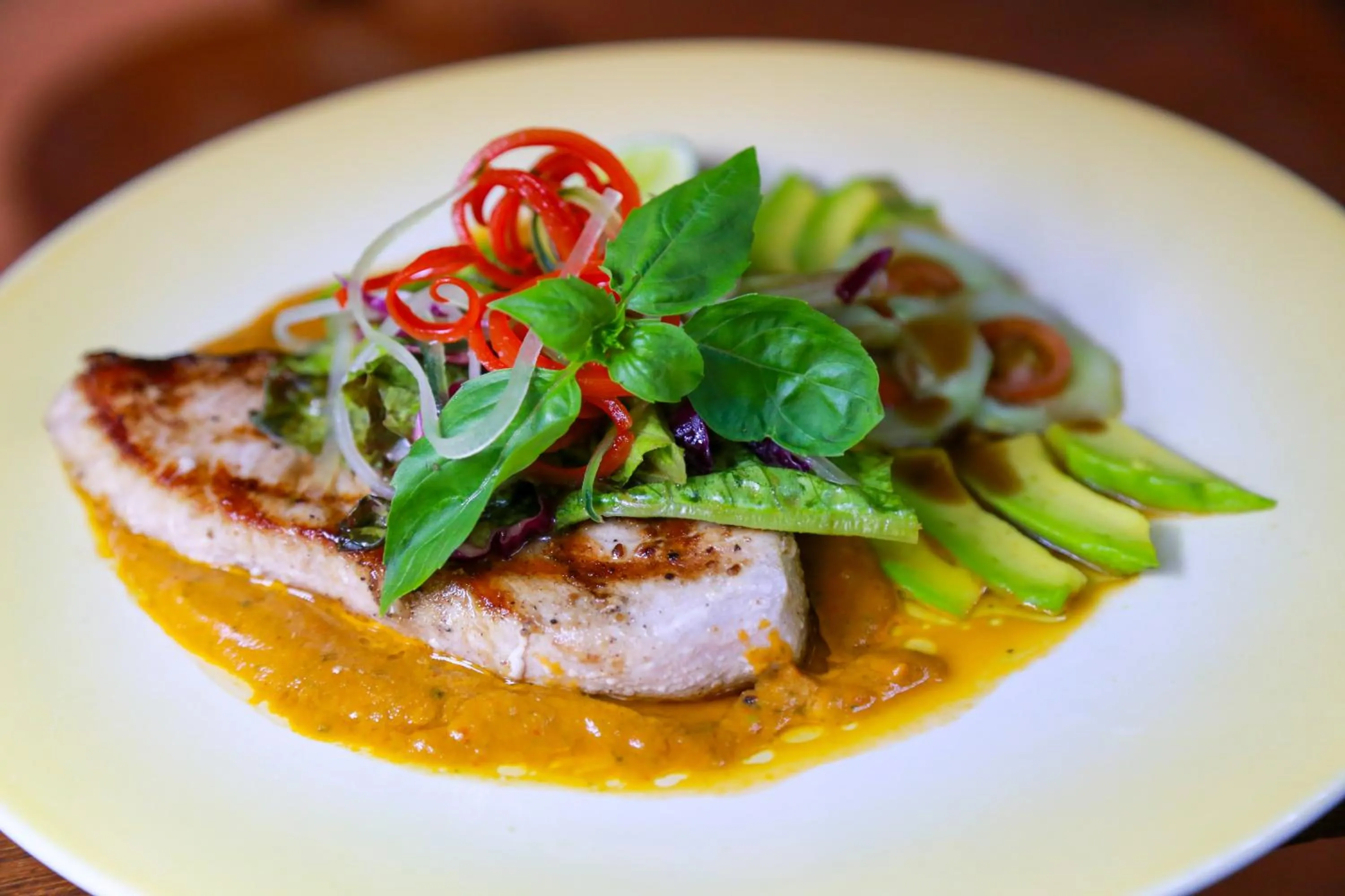 Restaurant/places to eat in Seahouse Bali Indah Beach Inn