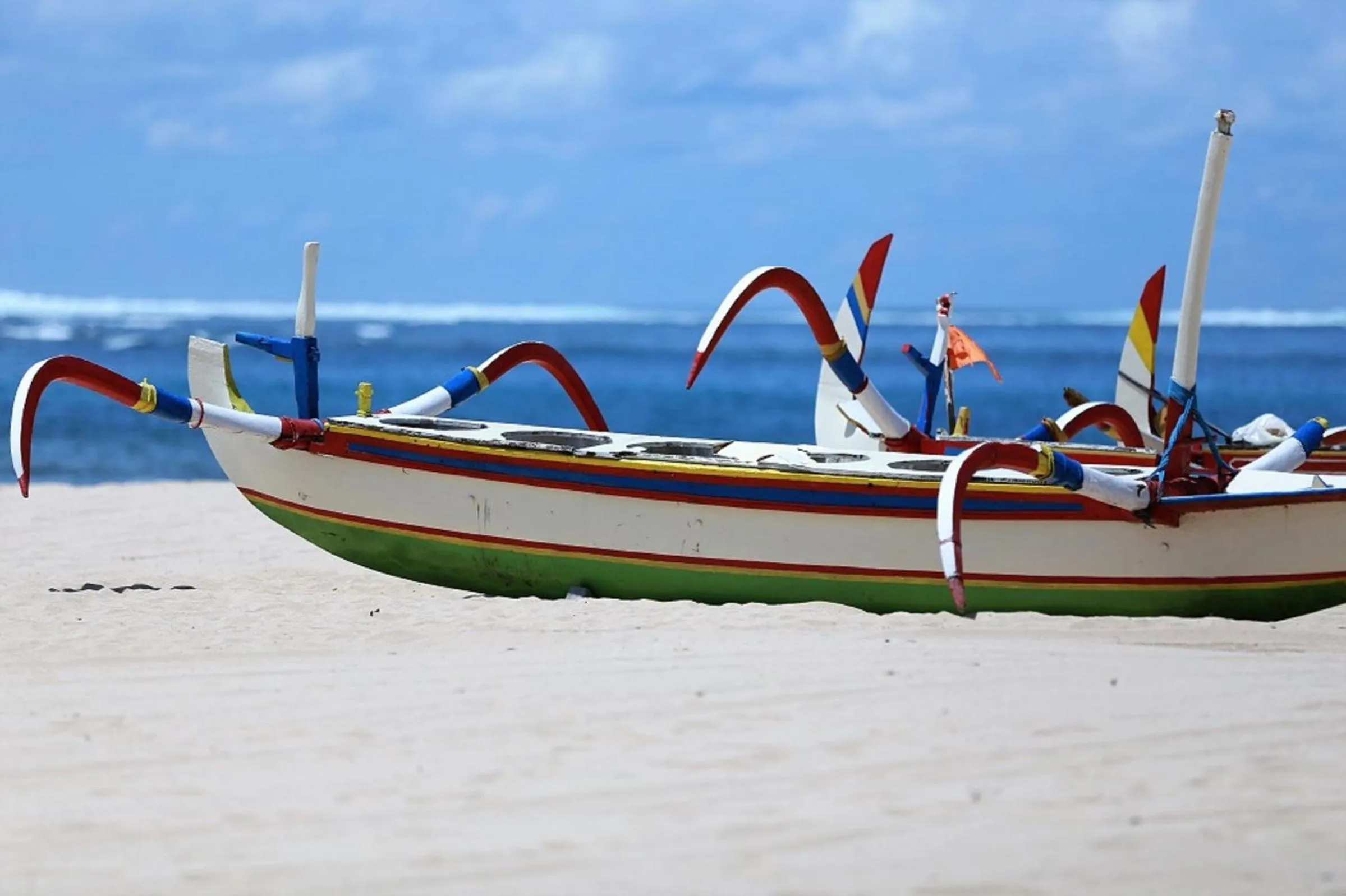 Beach in Seahouse Bali Indah Beach Inn