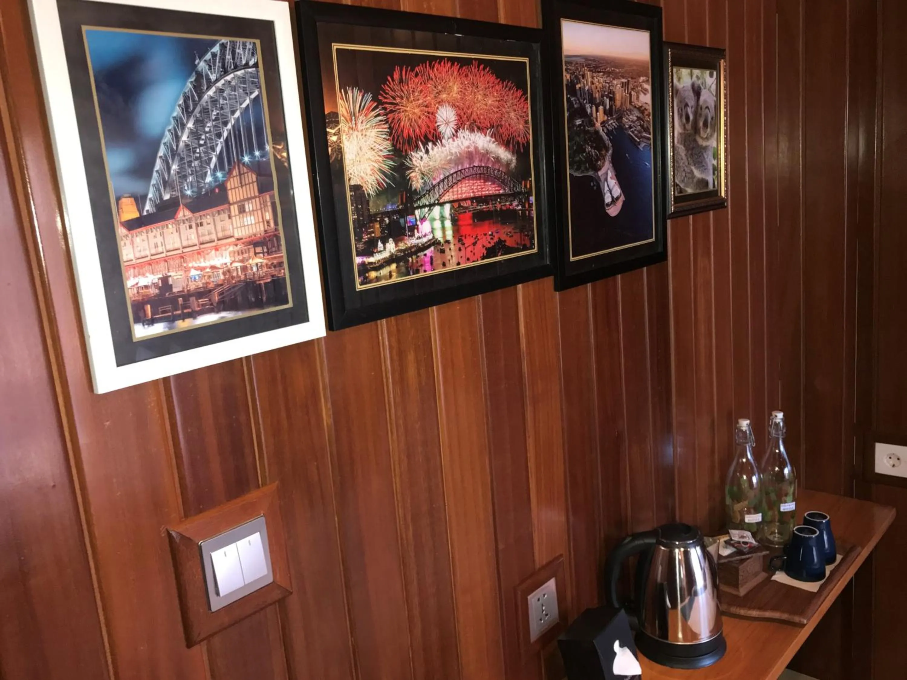 Decorative detail in Seahouse Bali Indah Beach Inn