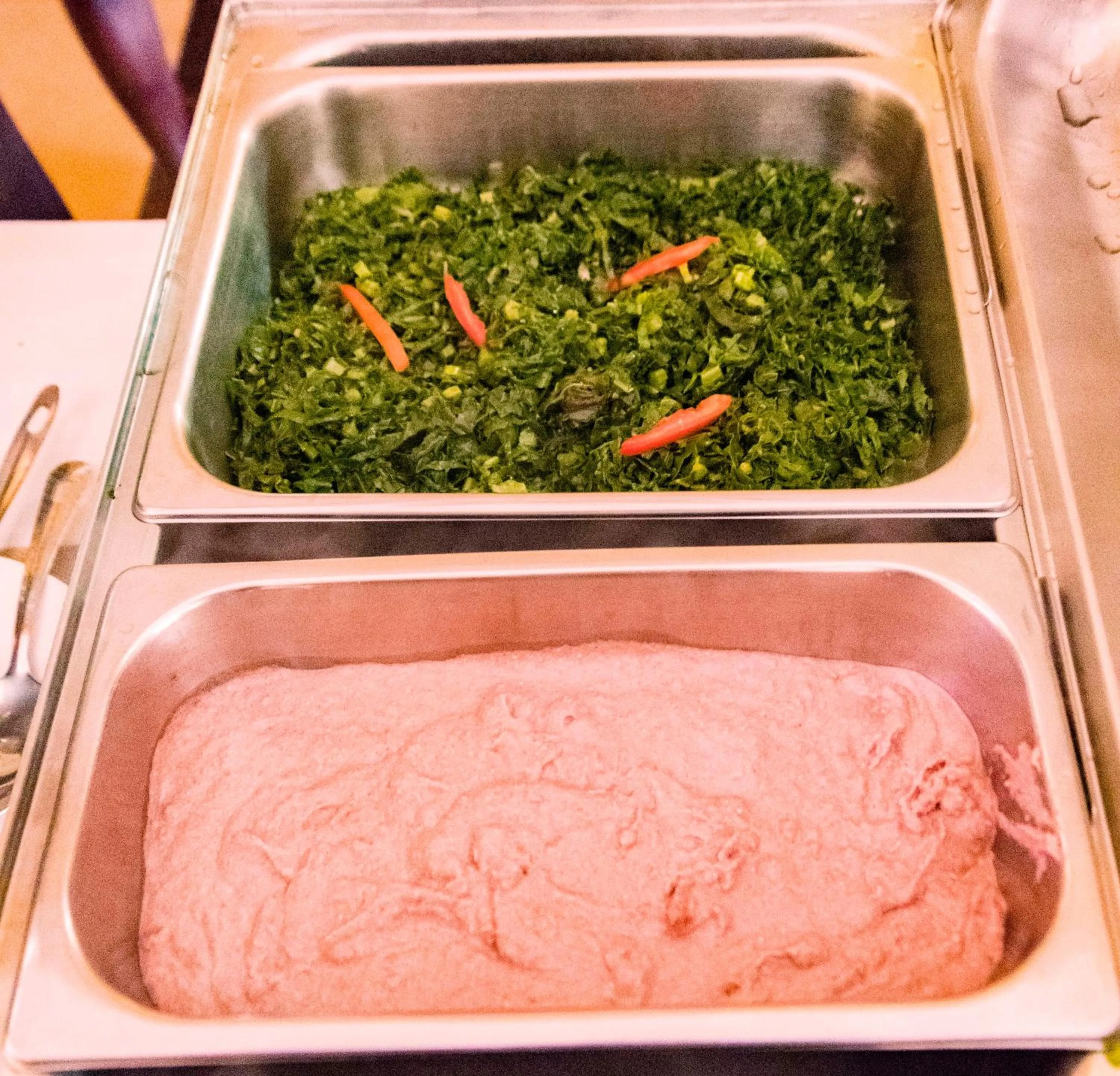 Food and drinks in G-One Hotel Kampala